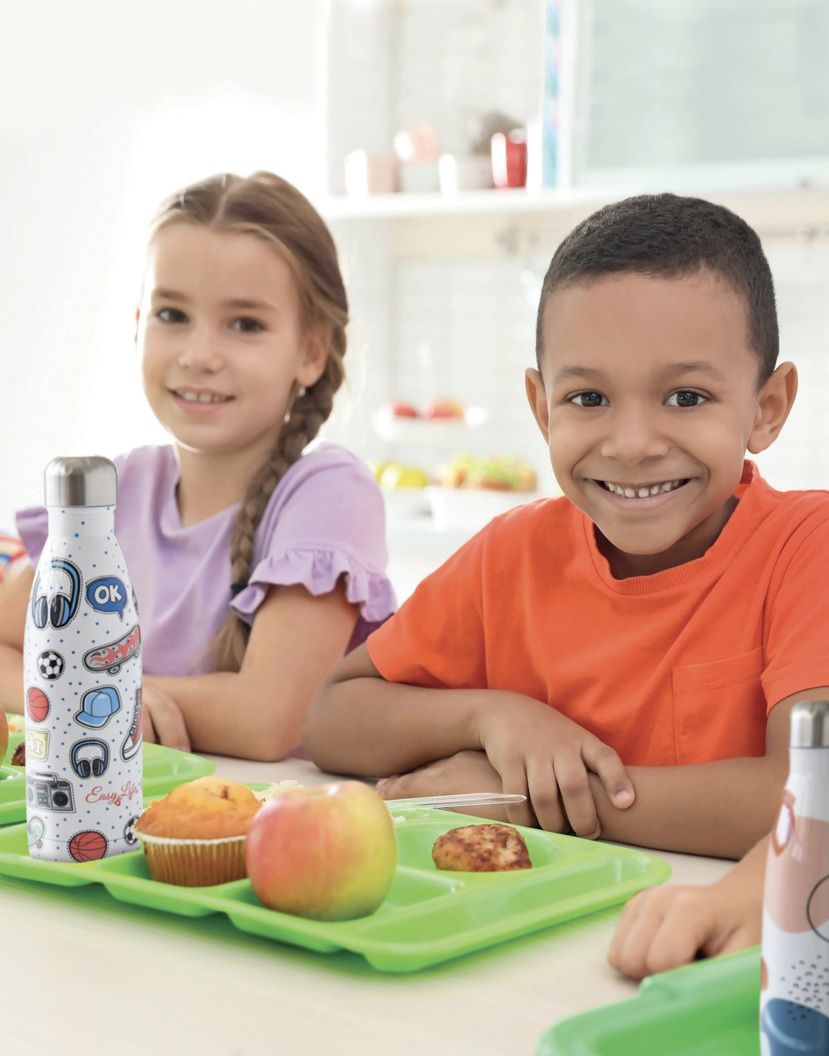 Isolierflaschen doppelw. 500ml, Teenager in Mehrfarbig präsentiert im Onlineshop von KAQTU Design AG. Kanne ist von Easy Life