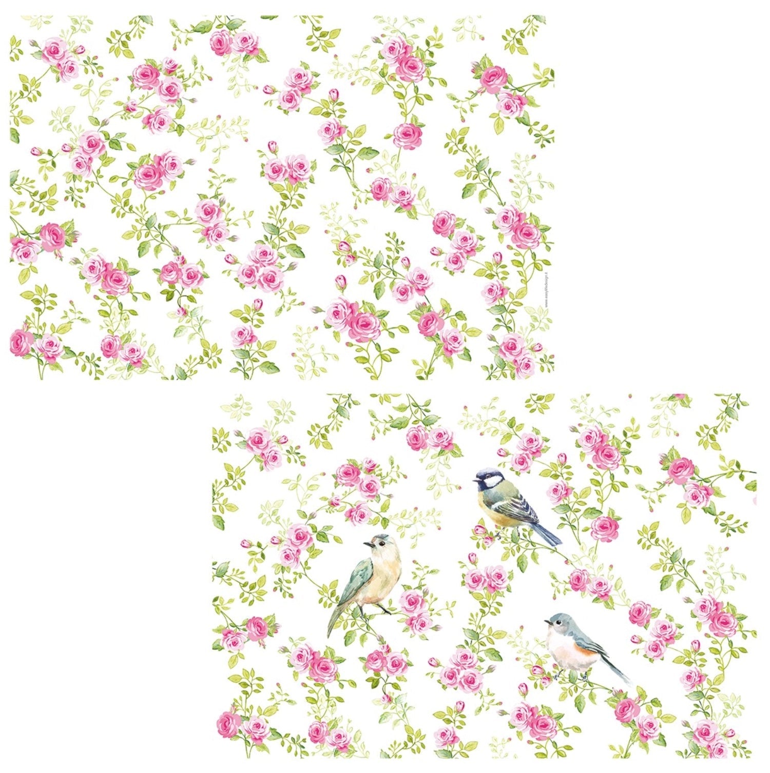 Spring Time Tischset doppelseitig 45x30cm in Mehrfarbig präsentiert im Onlineshop von KAQTU Design AG. Tischset ist von Easy Life