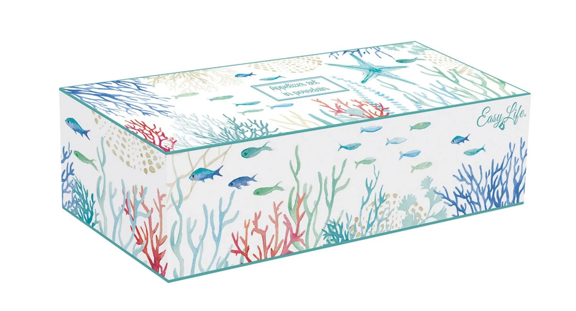 Under the sea 3er Dip-Set m. Löffel und Schüssel 26x8cm - KAQTU Design