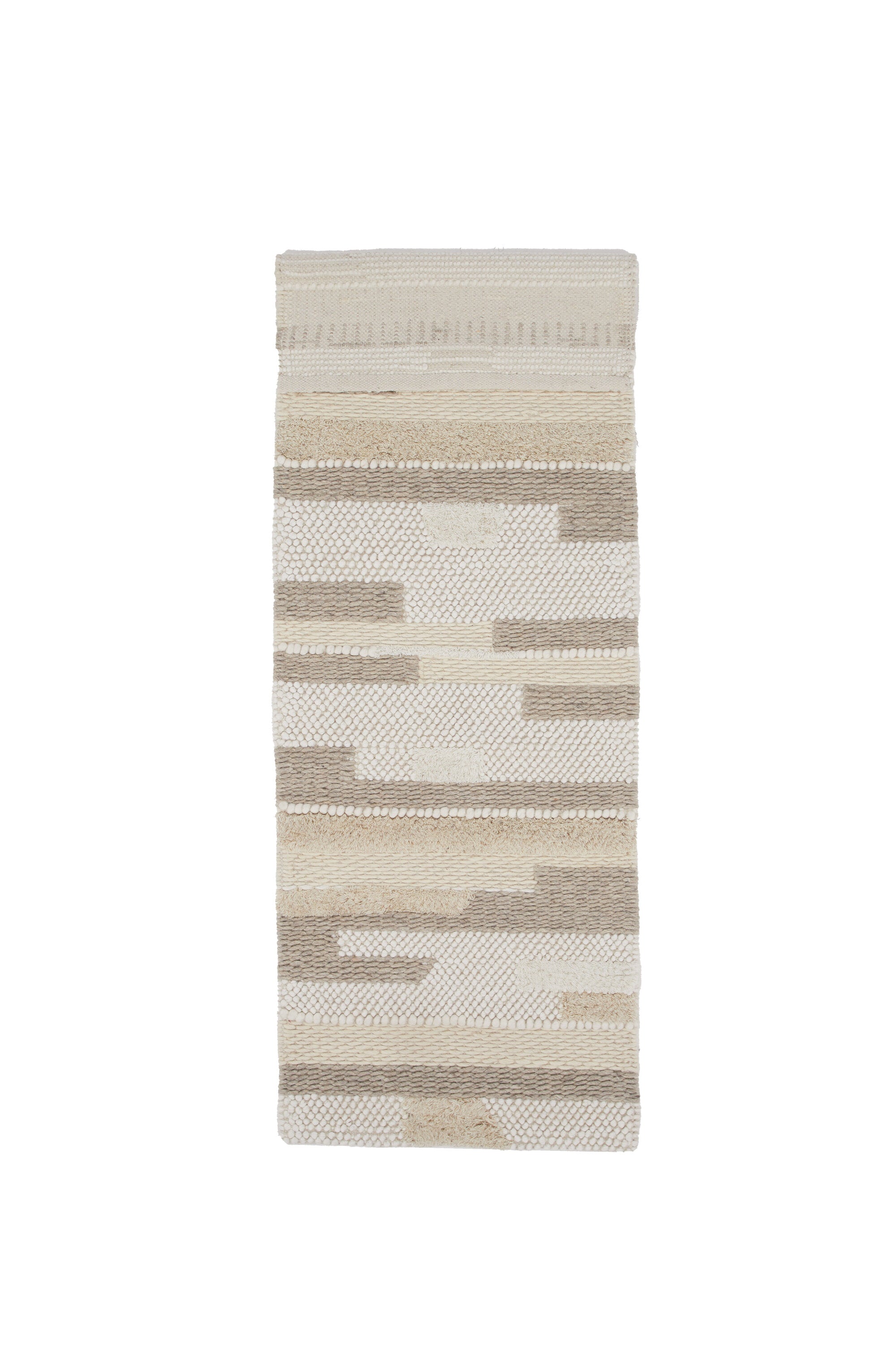 Sixteen Teppich in Beige präsentiert im Onlineshop von KAQTU Design AG. Teppich ist von Venture Home