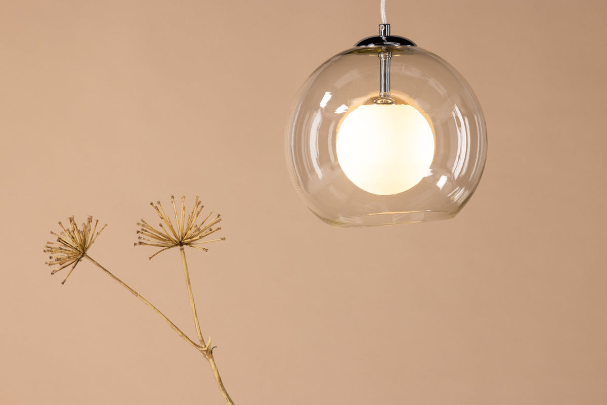 Roche Pendelleuchte in Grau präsentiert im Onlineshop von KAQTU Design AG. Pendelleuchte ist von Venture Home