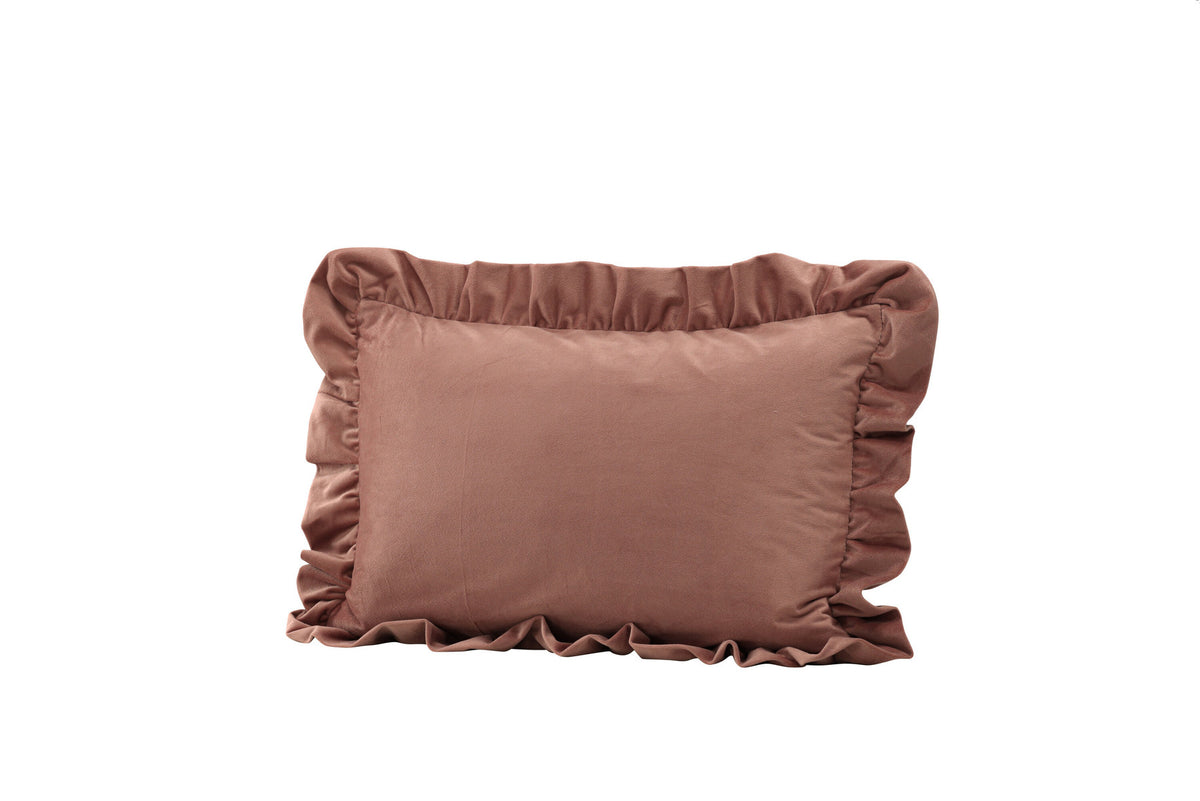 Hailey Kissenbezug in Rosa präsentiert im Onlineshop von KAQTU Design AG. Deko Kissenbezug ist von Venture Home