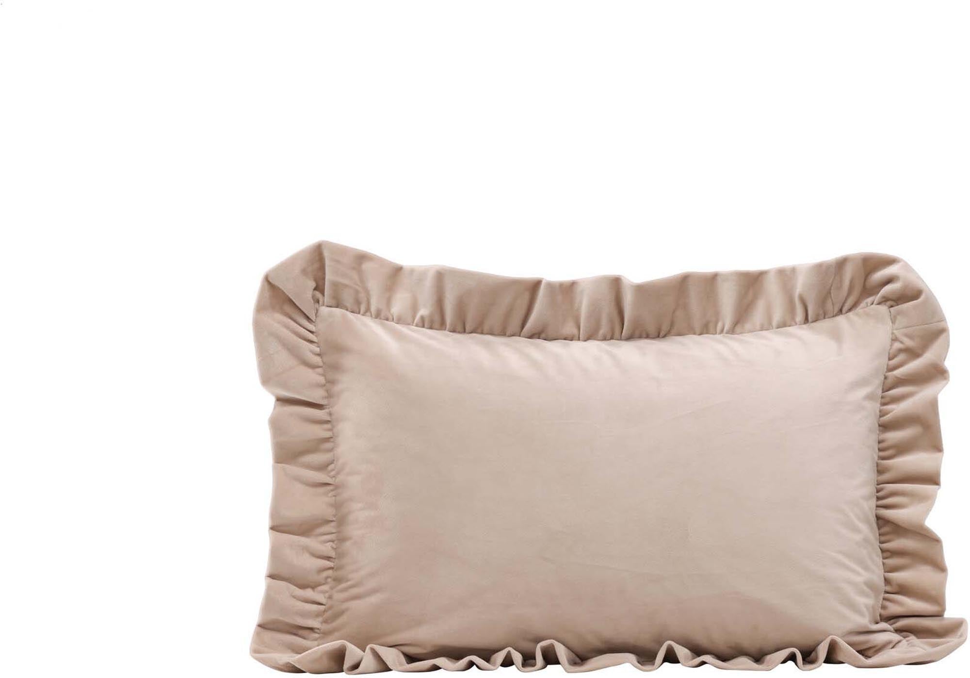 Hailey Kissenbezug in Beige präsentiert im Onlineshop von KAQTU Design AG. Deko Kissenbezug ist von Venture Home