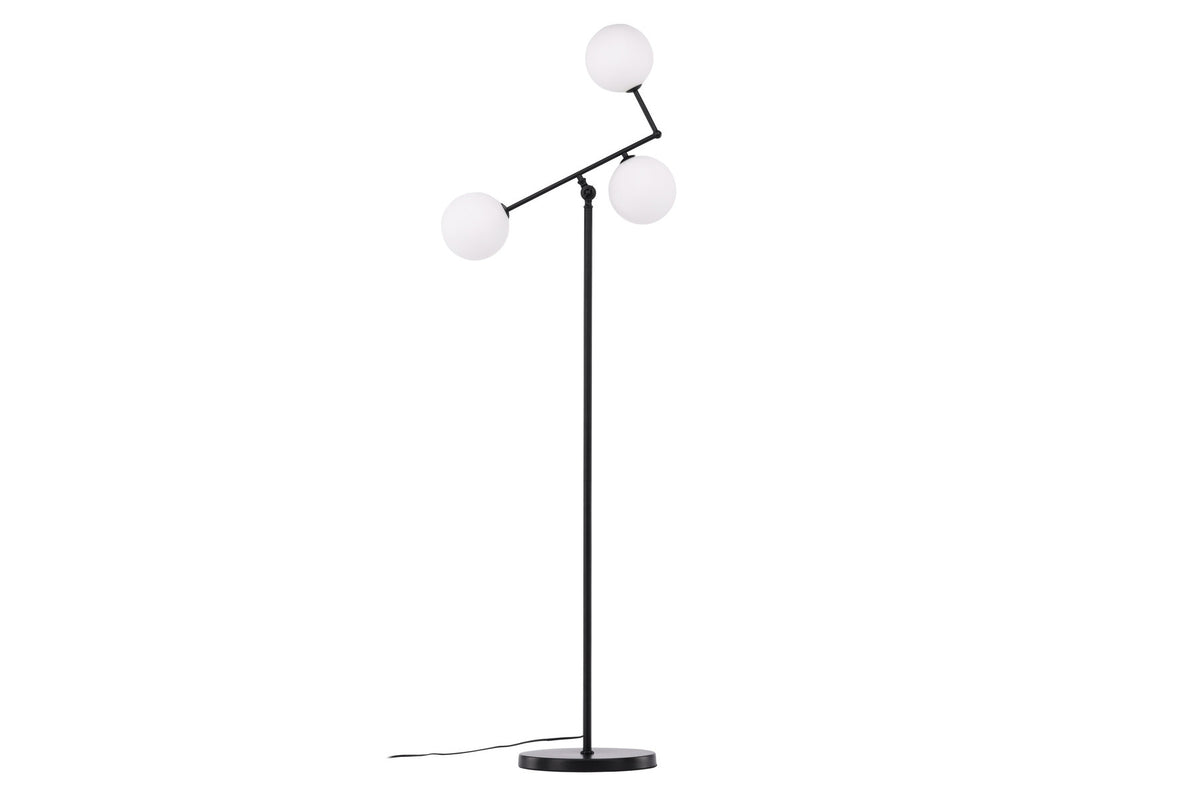 Marsan Stehleuchte in Schwarz präsentiert im Onlineshop von KAQTU Design AG. Stehleuchte ist von Venture Home