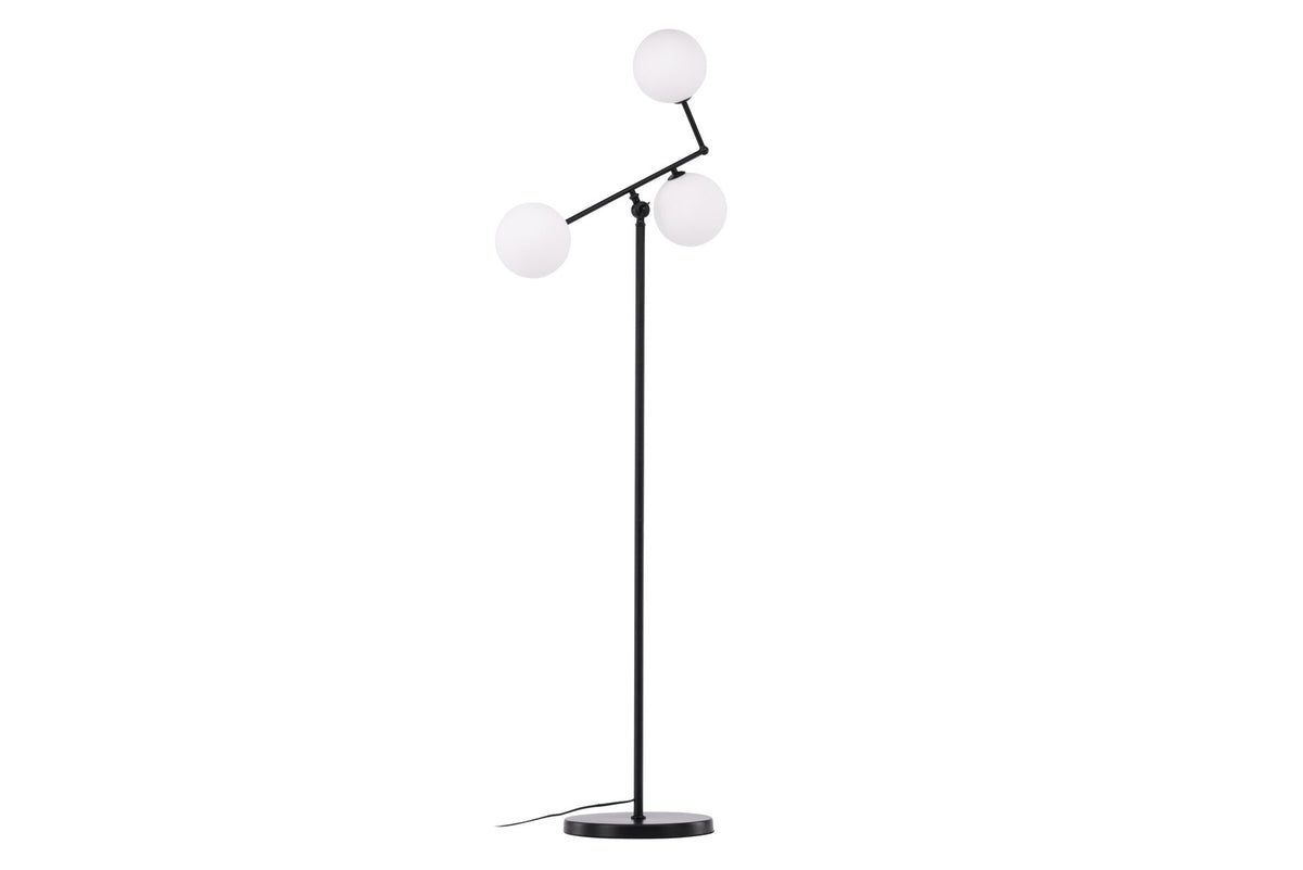 Marsan Stehleuchte in Schwarz präsentiert im Onlineshop von KAQTU Design AG. Stehleuchte ist von Venture Home