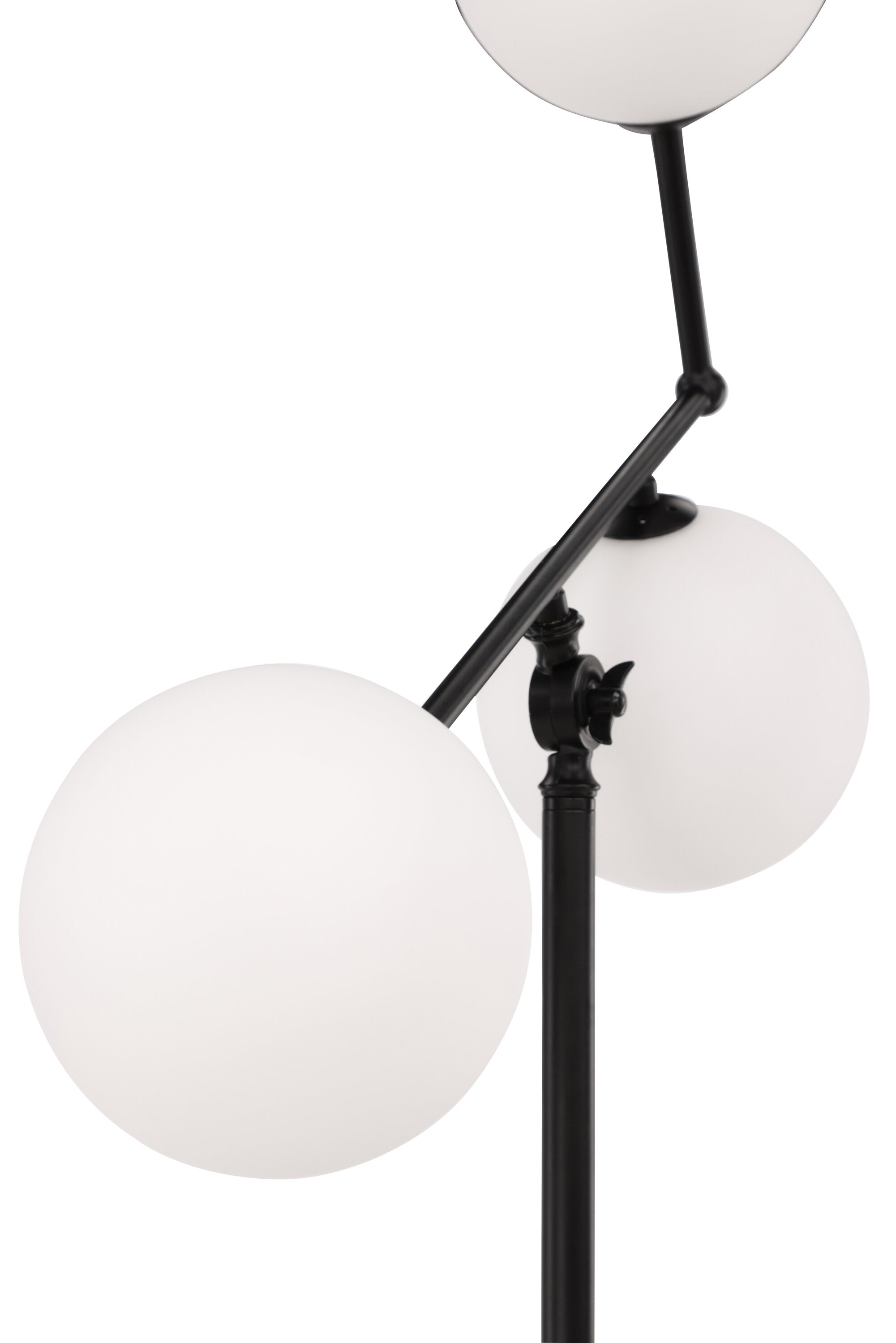 Marsan Stehleuchte in Schwarz präsentiert im Onlineshop von KAQTU Design AG. Stehleuchte ist von Venture Home