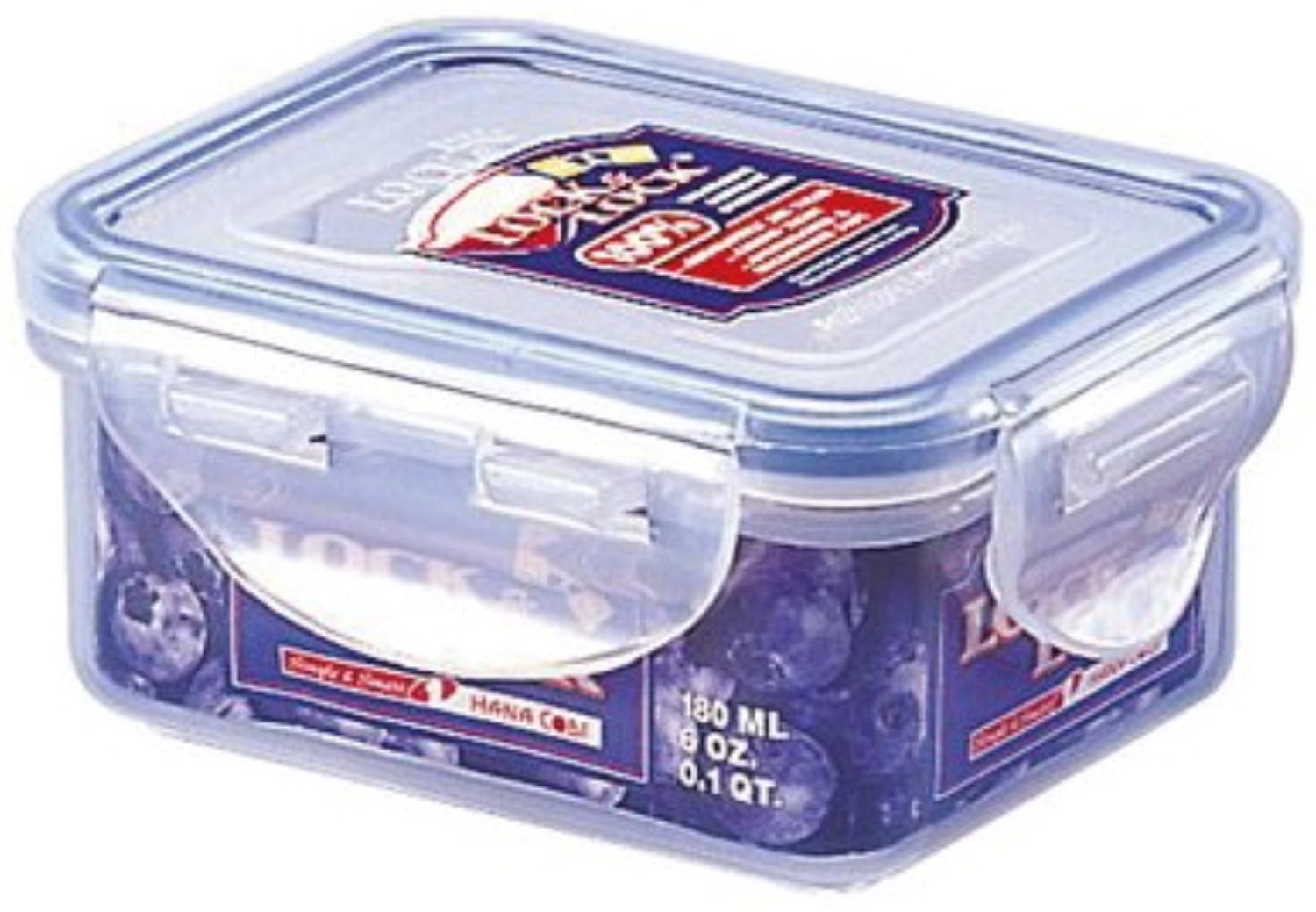 Vorratsdose rechteckig 0.18lt 10.8×8.8×4.8cm