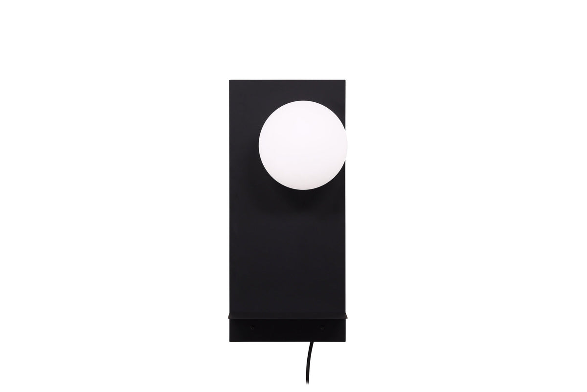 Troyes Wandleuchte in Schwarz präsentiert im Onlineshop von KAQTU Design AG. Wandleuchte ist von Venture Home