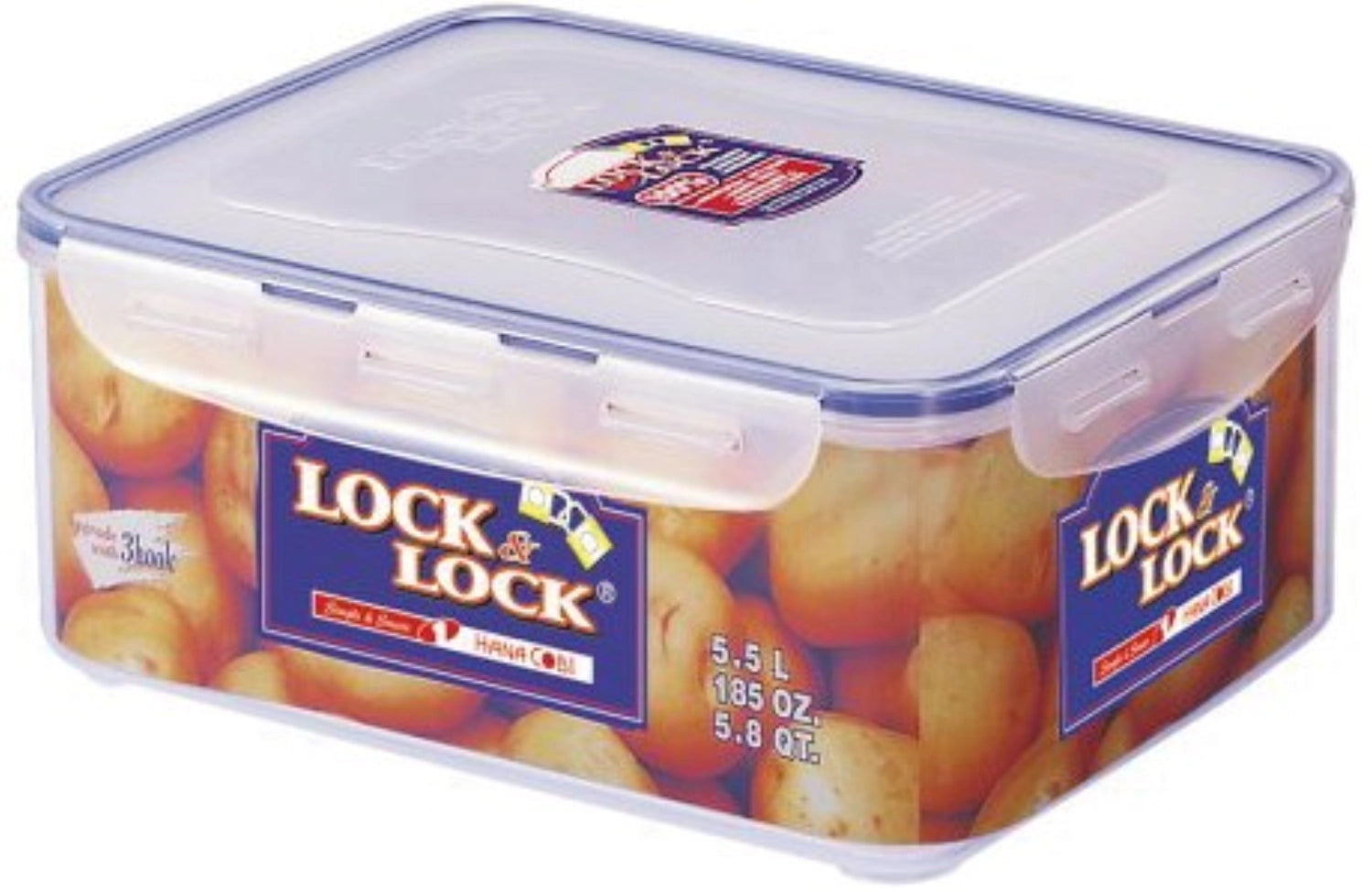 Vorratsdose rechteckig 5.5lt mAbtropf Einlage 29.5x23x11.8cm