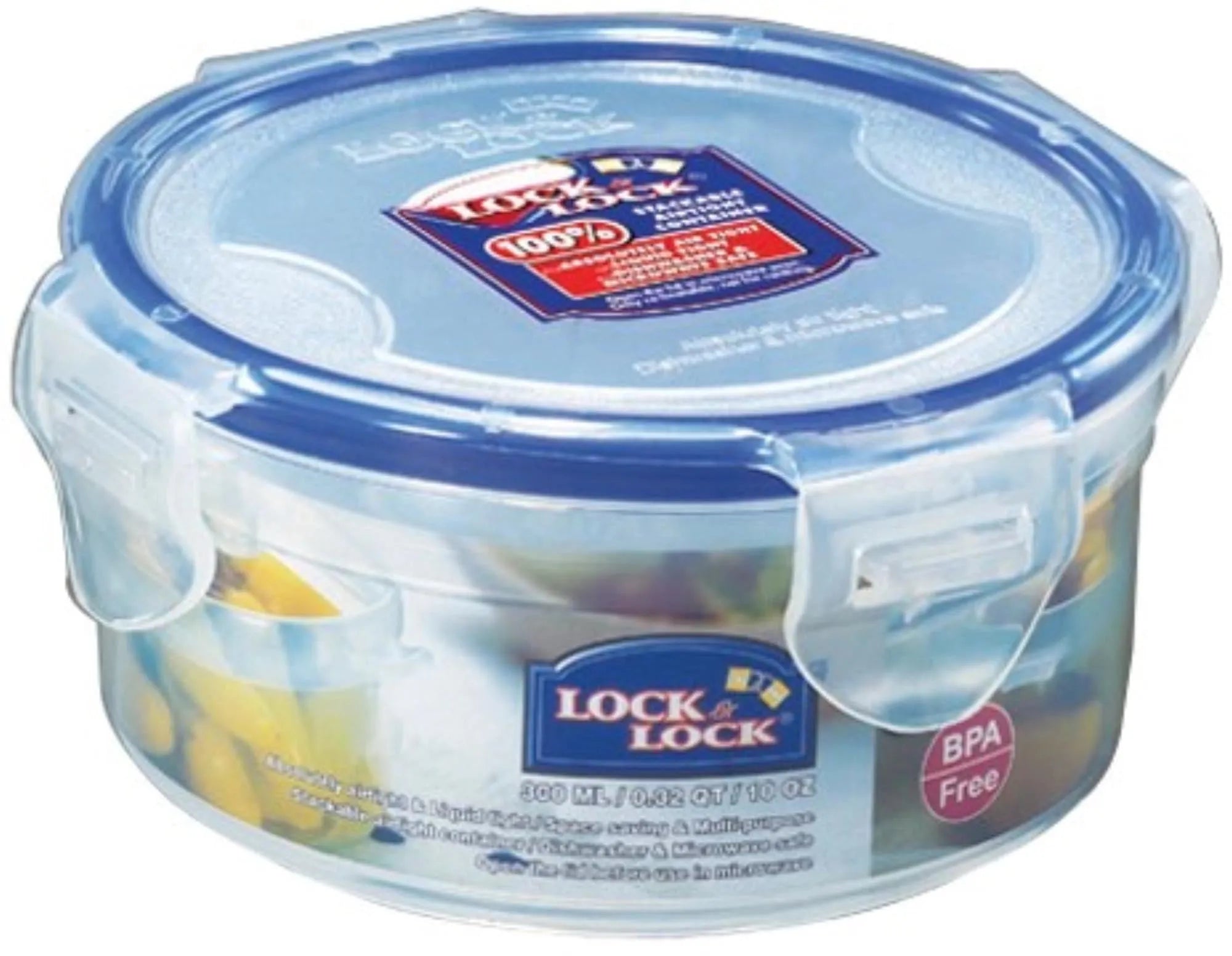 Kompakte, BPA-freie Lock&Lock Vorratsdose (0,3L) aus Polypropylen. Luftdicht, spülmaschinenfest, ideal für Snacks & Gewürze.