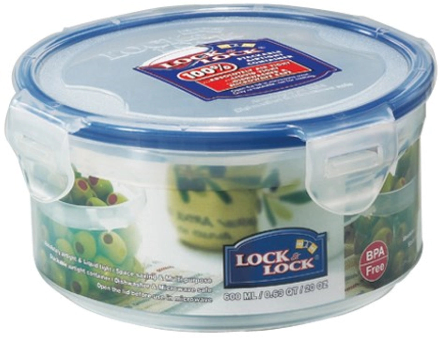 Vorratsdose rund 0.6lt D14.2cm H14.7cm