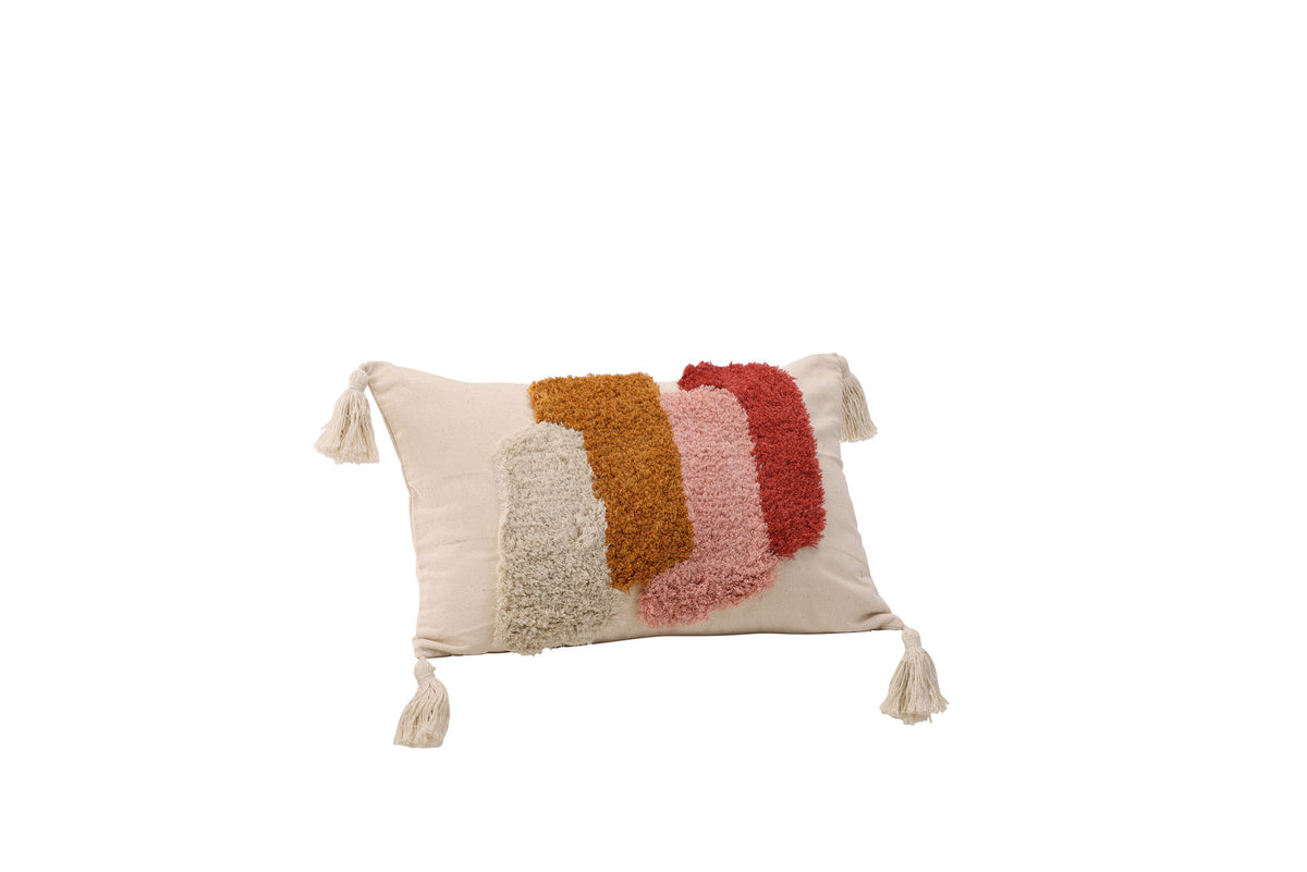Joline Kissenbezug in Weiss präsentiert im Onlineshop von KAQTU Design AG. Deko Kissenbezug ist von Venture Home