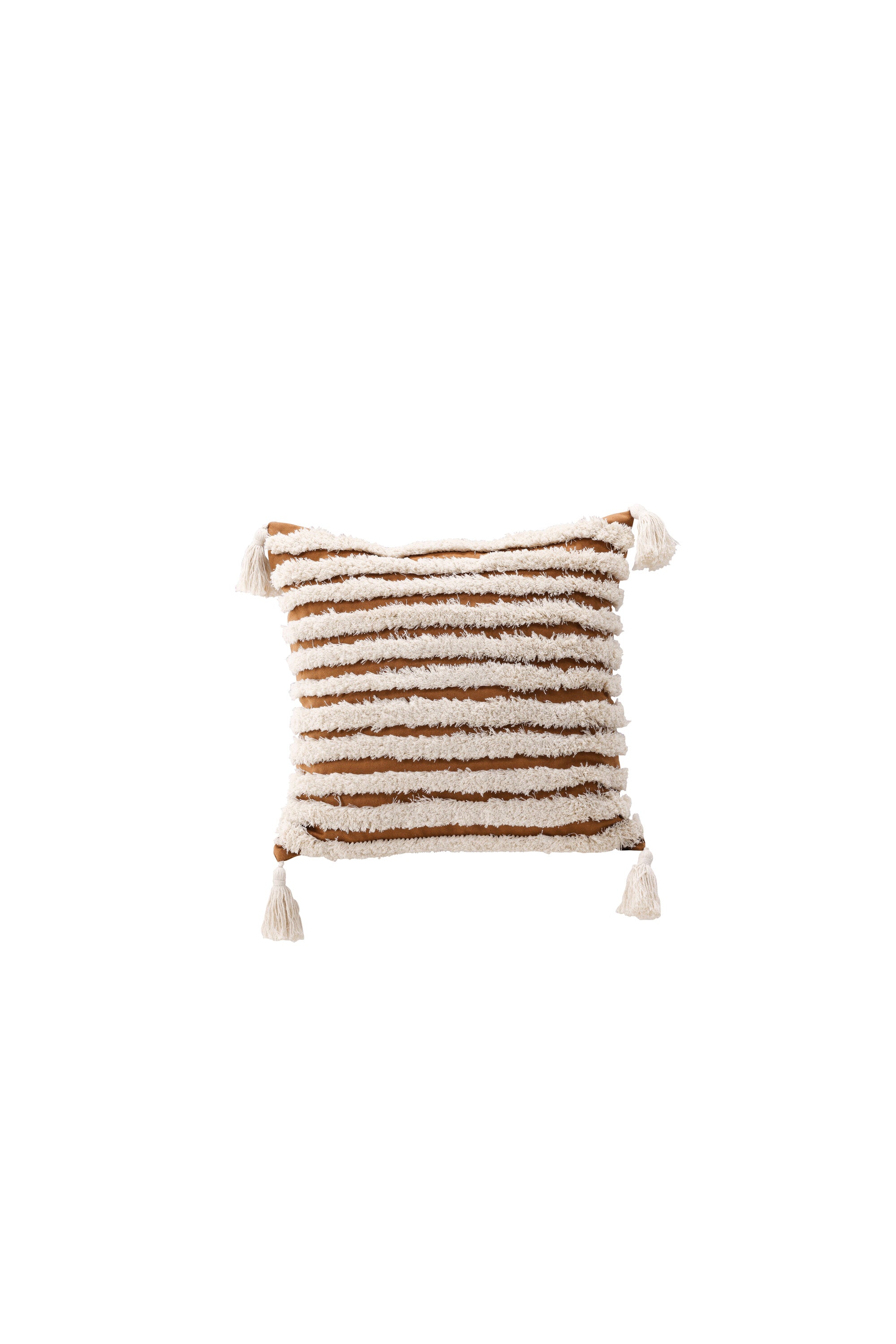 Elina Kissenbezug in Braun präsentiert im Onlineshop von KAQTU Design AG. Deko Kissenbezug ist von Venture Home