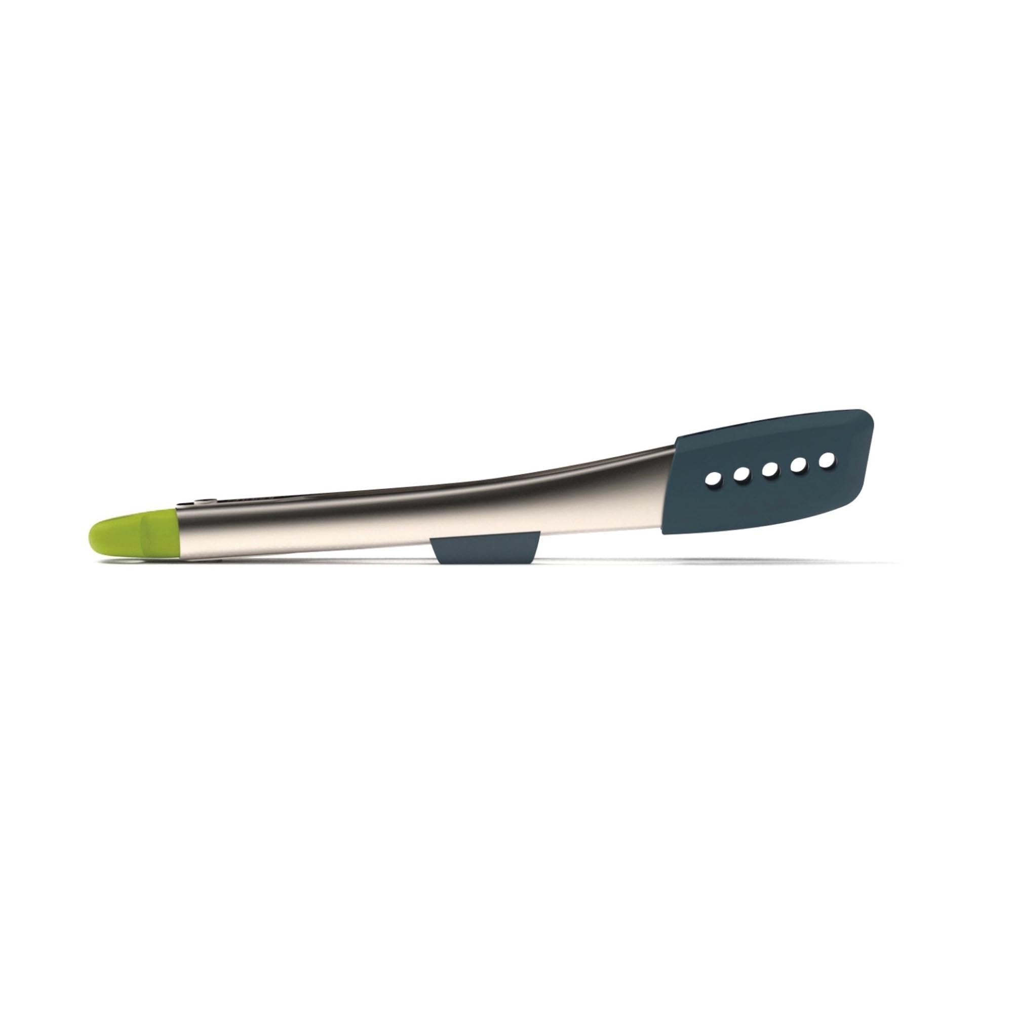 Die Joseph Joseph Elevate Silikon Zange in grün (30.5 cm) vereint modernes Design mit Funktionalität. Ideal zum sicheren Greifen und Wenden von Speisen.