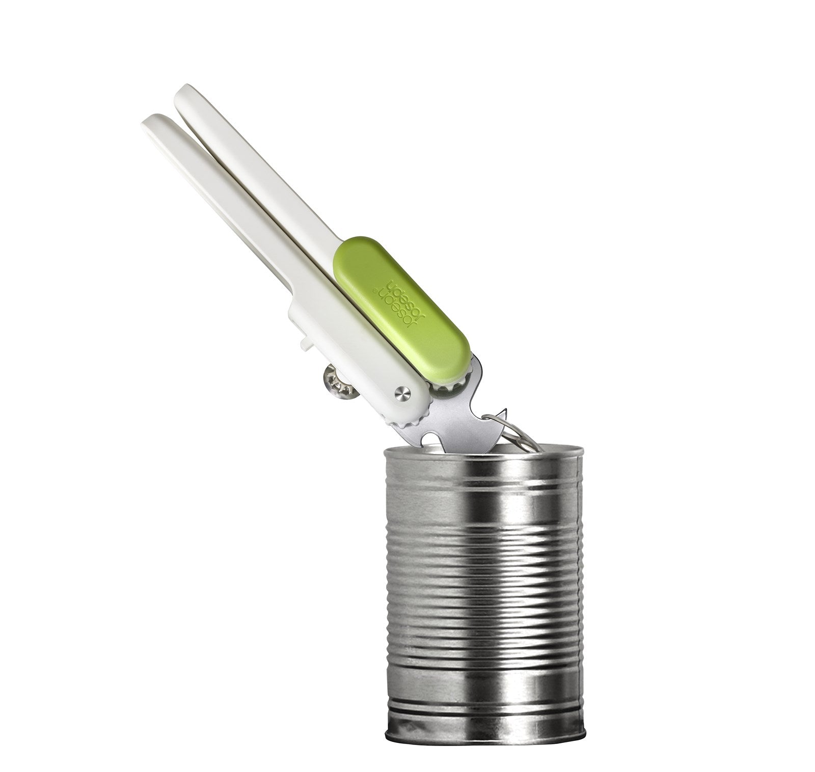 Entdecken Sie den vielseitigen Pivot 3-in-1 Dosenöffner von Joseph Joseph – Ihr praktischer Helfer für Dosen, Kapseln und Ringdeckel. Ergonomisch und elegant!