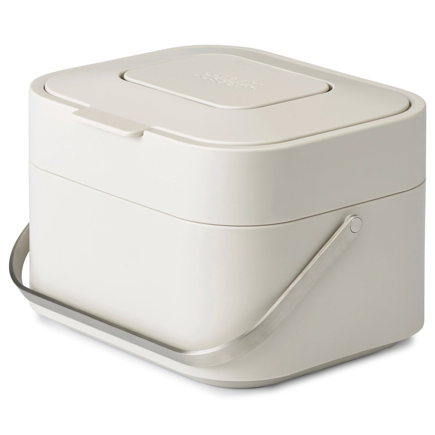 Stack 4l Abfallbehälter, sand, 19.5x23.5x16 cm