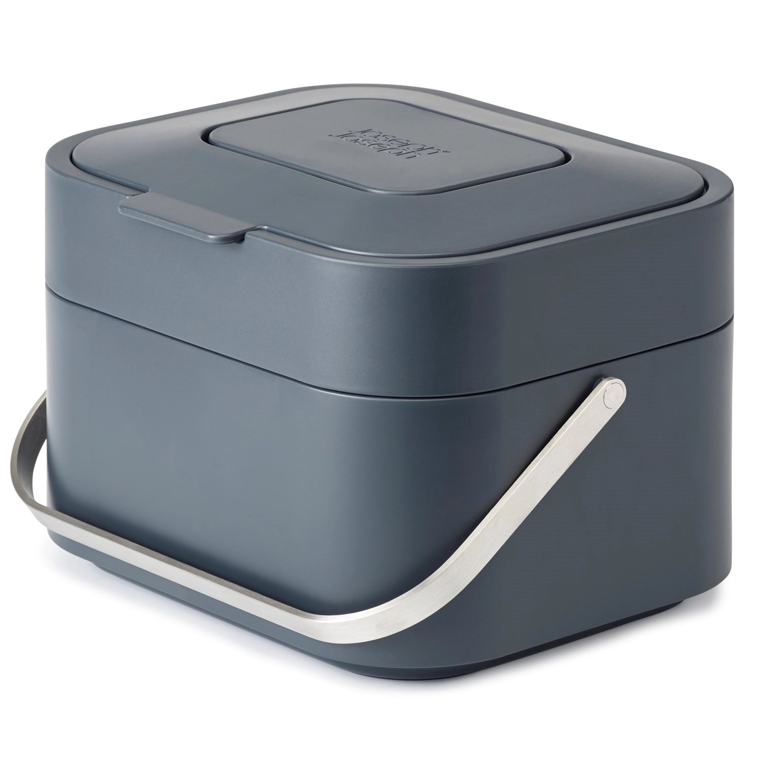 Stack 4l Abfallbehälter, graphite, 19.5x23.5x16 cm