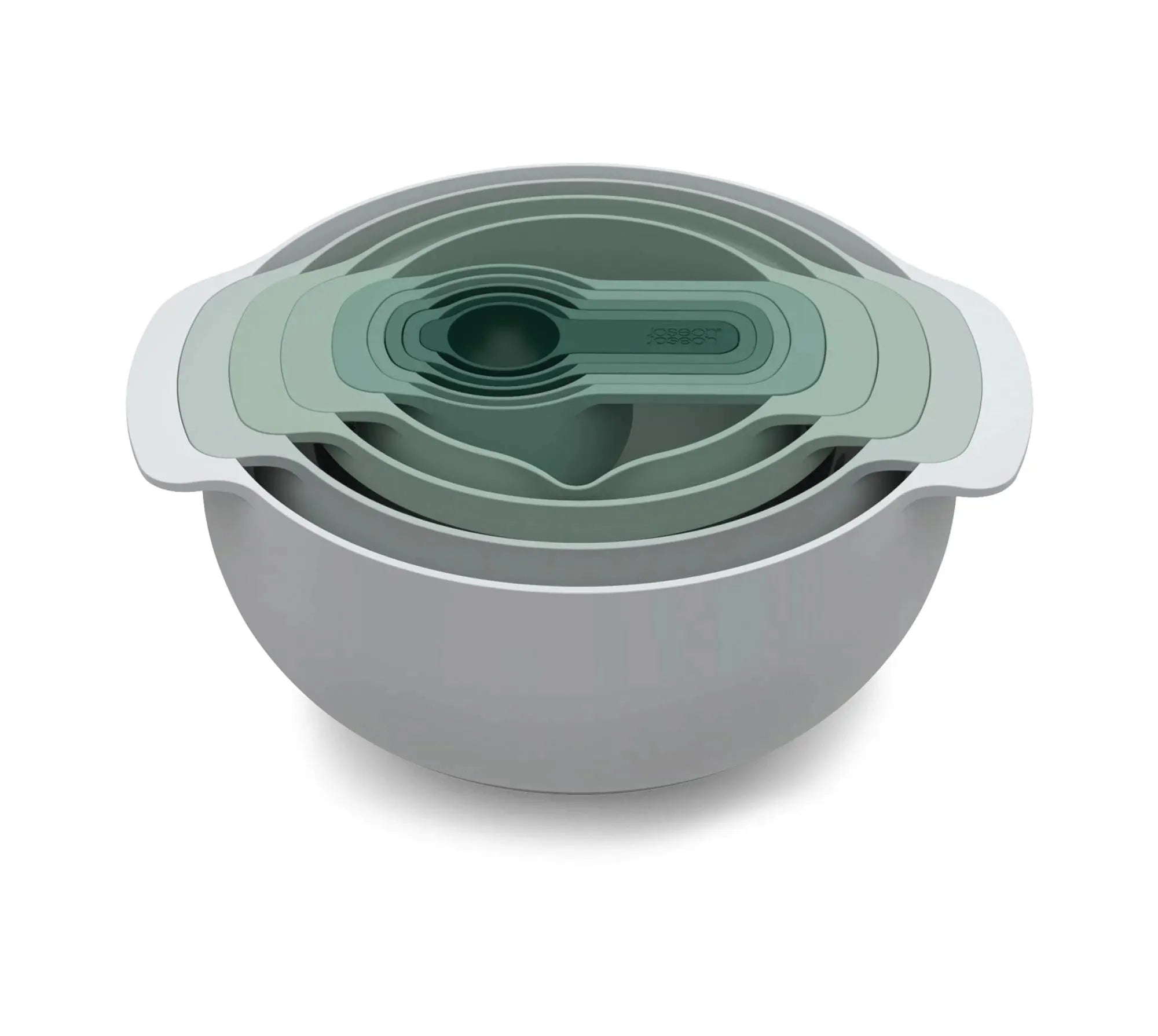 Nest Plus 9 Sage Schüssel- Messlöffelset 9-tlg., assort. - KAQTU Design