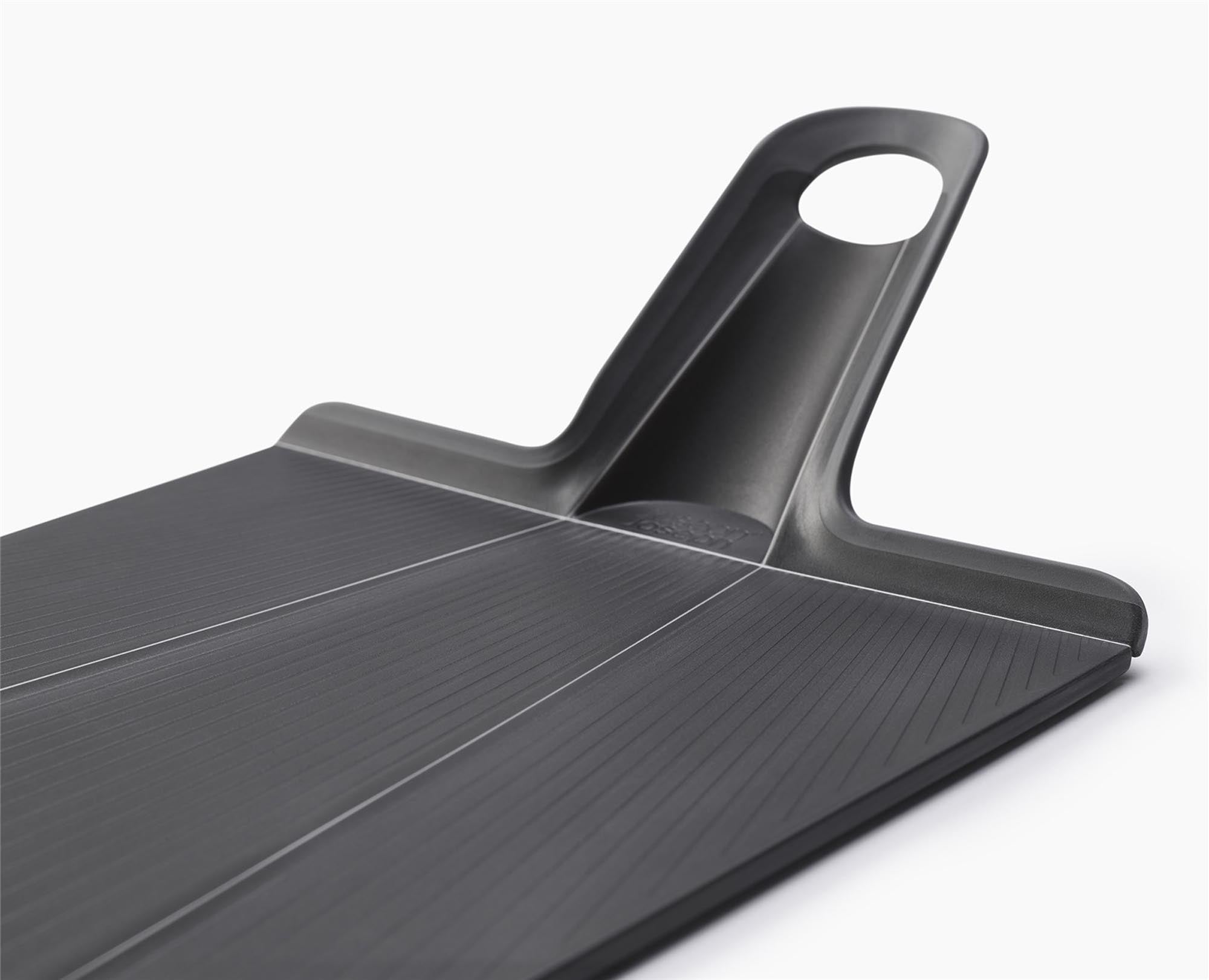 Chop2Pot Plus Faltbares Schneidebrett Schwarz, 37.5x21.2cm
