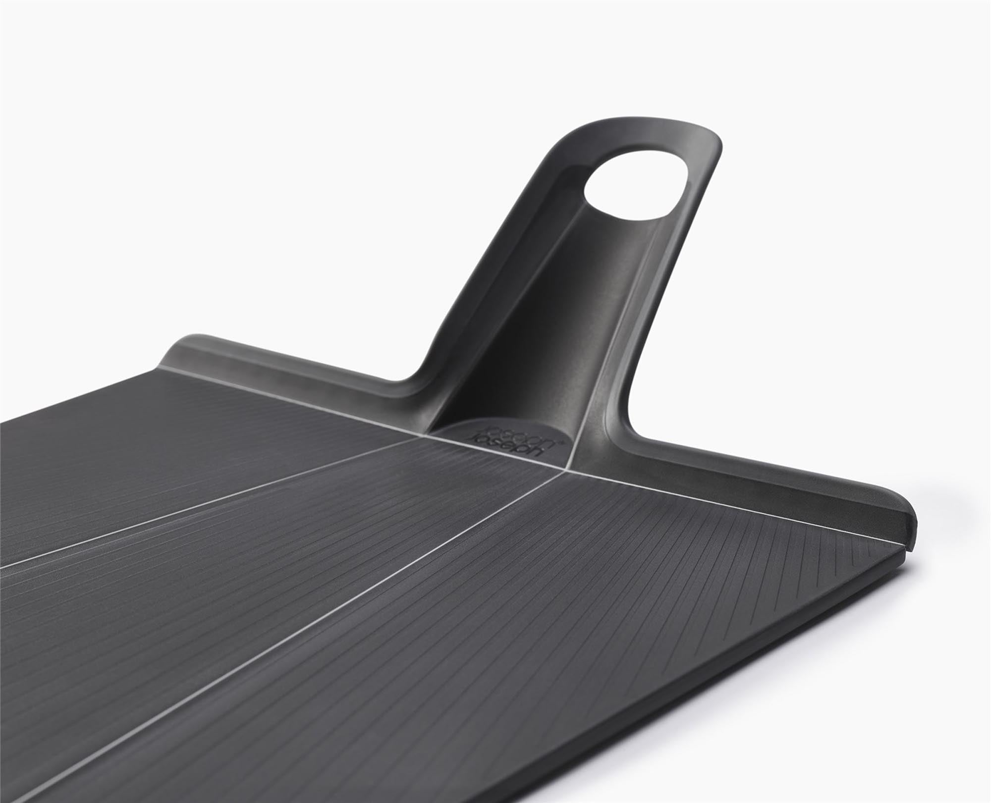 Chop2Pot Plus Faltbares Schneidebrett Schwarz, 45x26.3cm