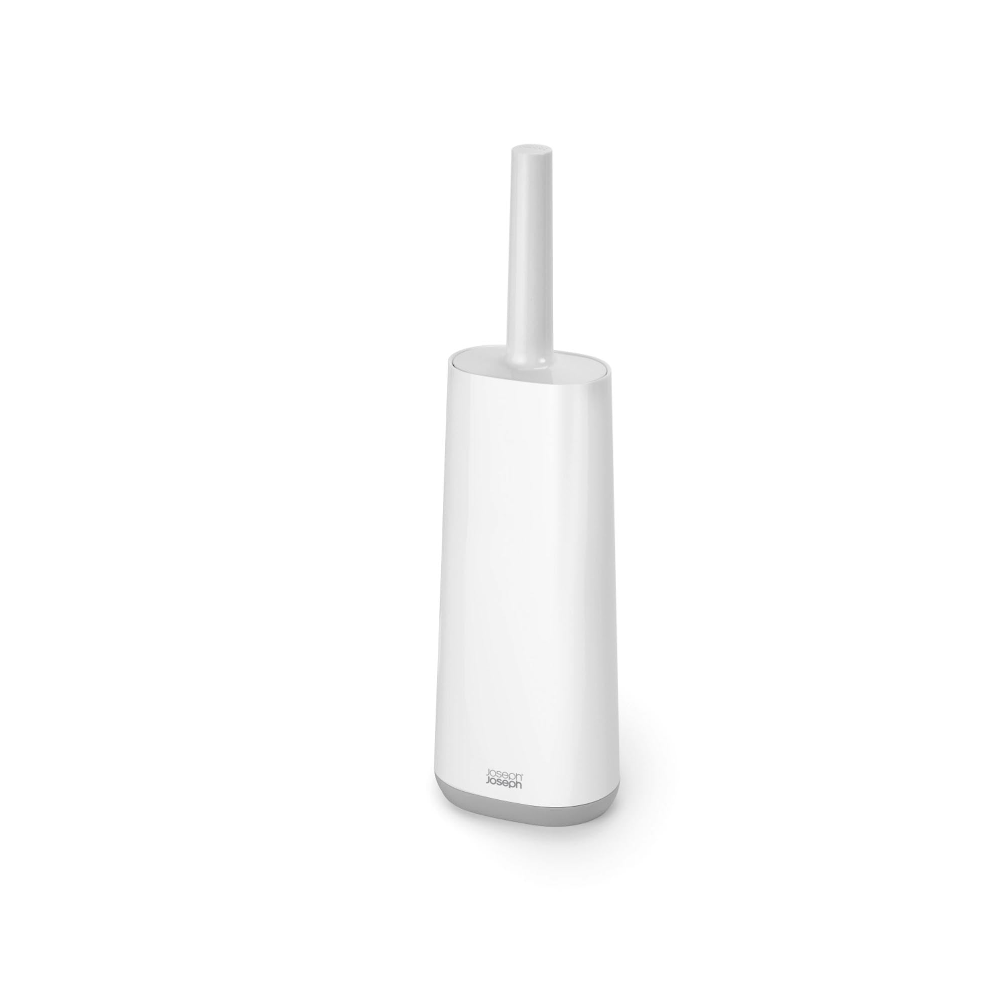 Innovative Flex Smart WC-Bürste von Joseph Joseph, 42.9 cm, weiss-grau.