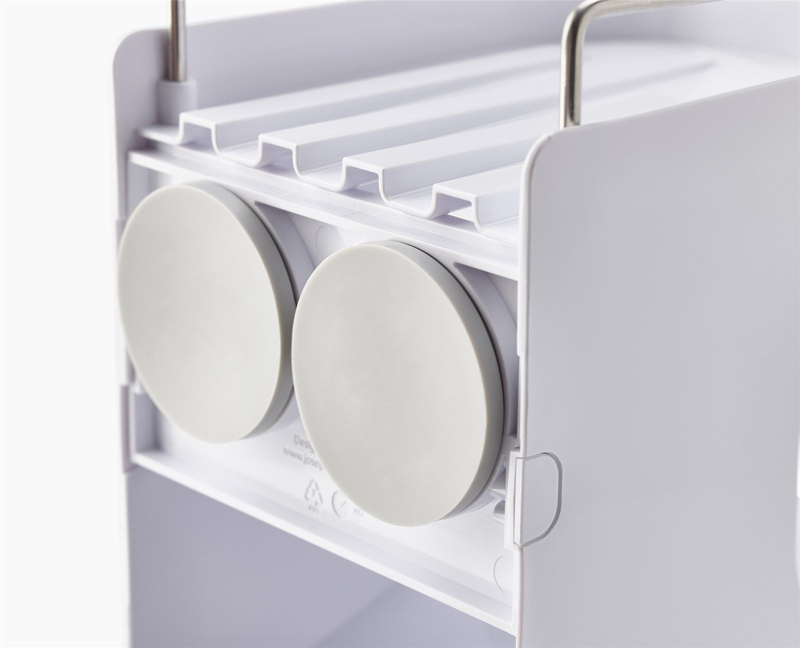 Kompaktes Duschregal von Joseph Joseph: 4 Stufen für optimale Organisation, wasserabweisend und elegant – ideal für jedes Badezimmer!