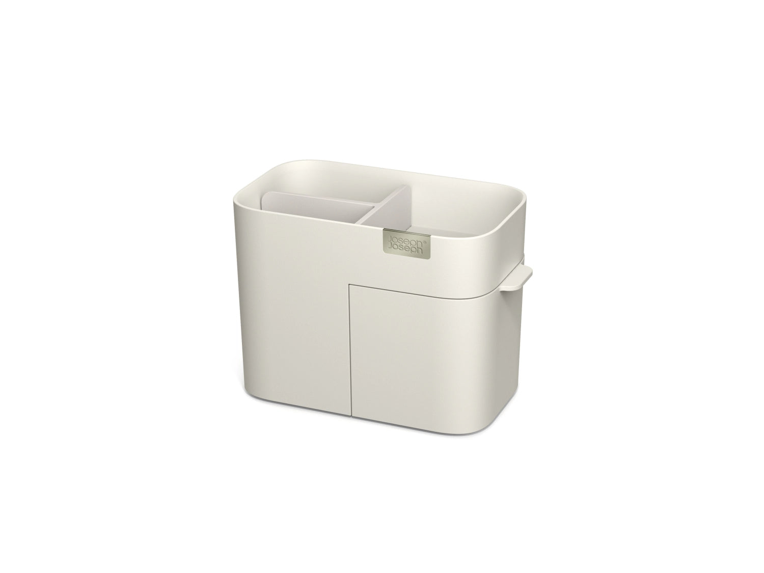 Eleganter Kosmetik-Organizer von Joseph Joseph mit Schublade, ideal für die stilvolle und platzsparende Aufbewahrung von Make-up und Pflegeartikeln.