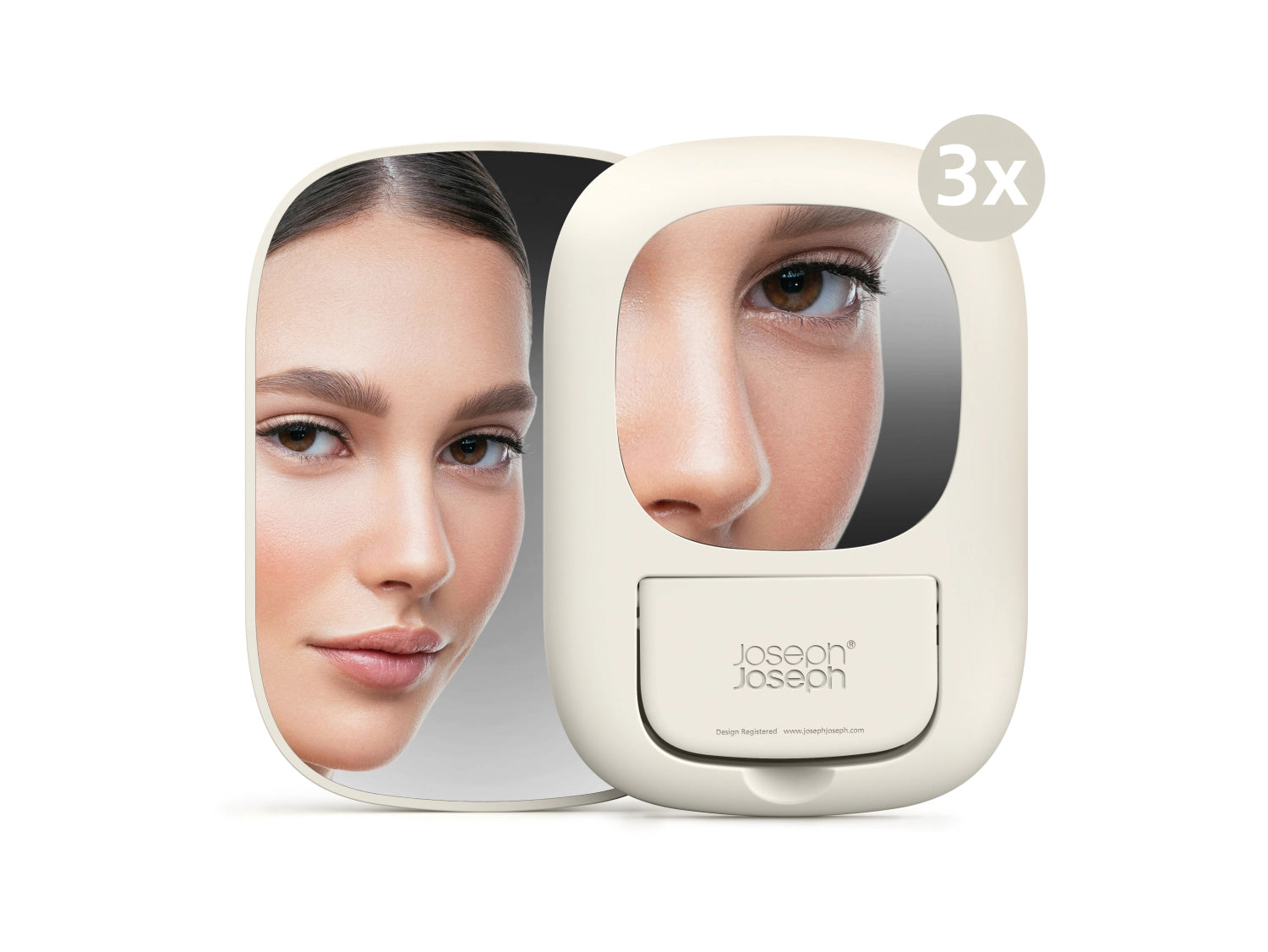 Viva Large cosmetic organizer with removable mirror