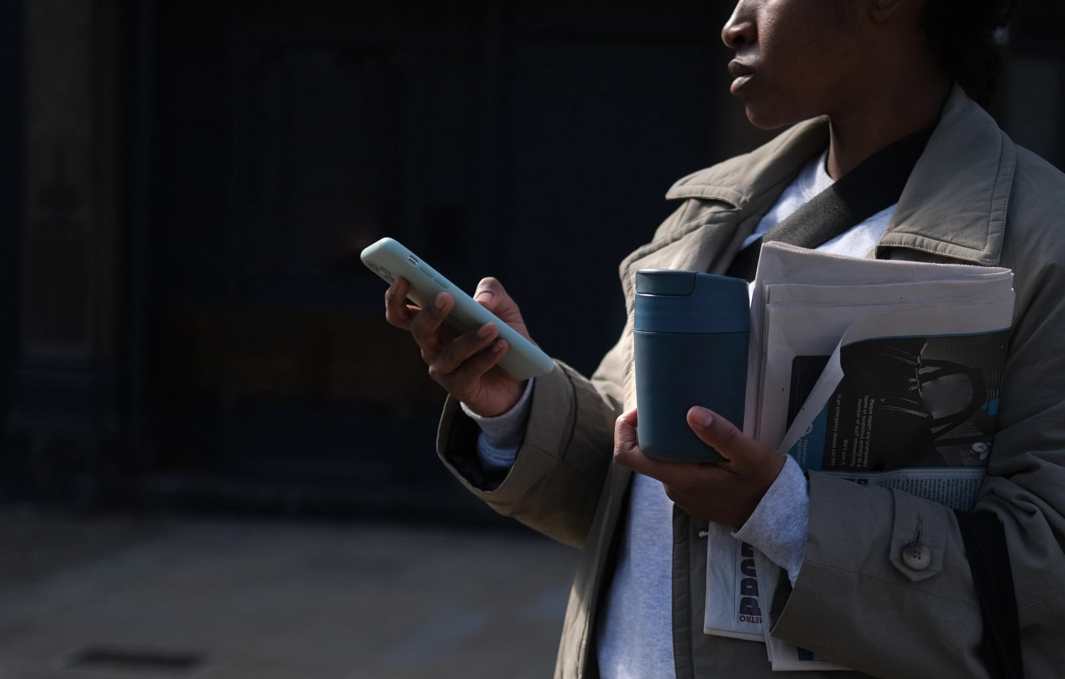 Sipp Travel Mug 340ml, blau