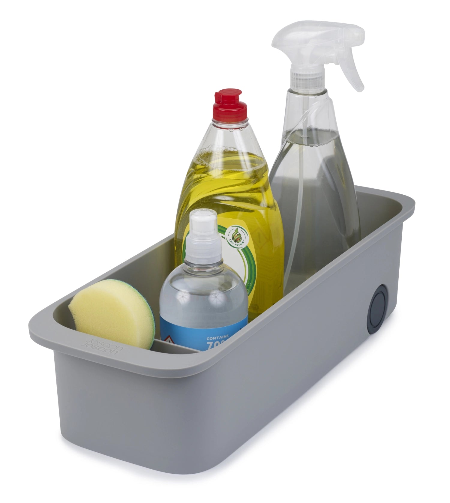 Praktischer Aufbewahrungs-Caddy von Joseph Joseph, perfekt für die einfache Organisation von Küchenutensilien und Gewürzen, für mehr Platz und Übersicht.