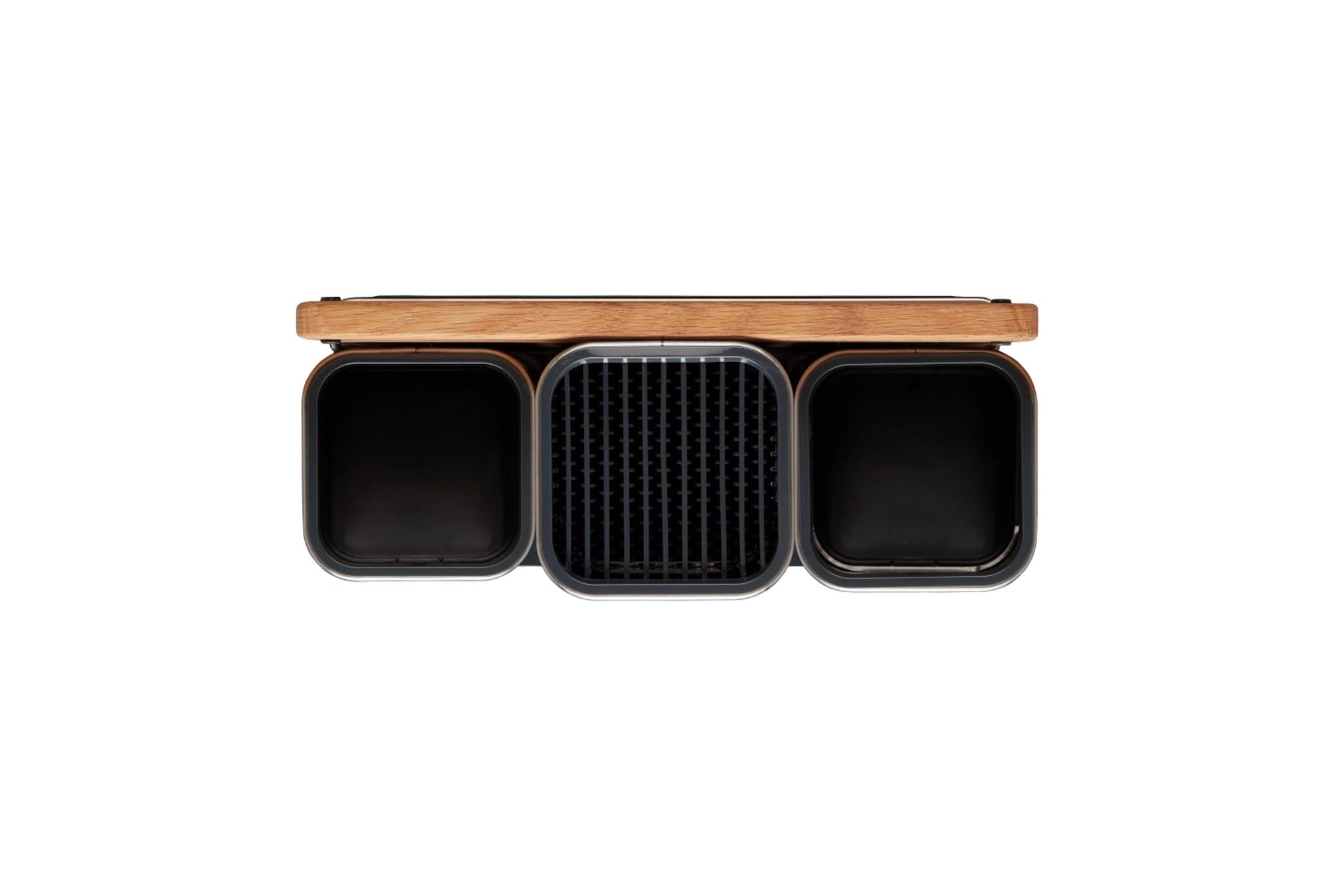 Steel Collection CounterStore m. Schneidebrett 31x12.5x23cm