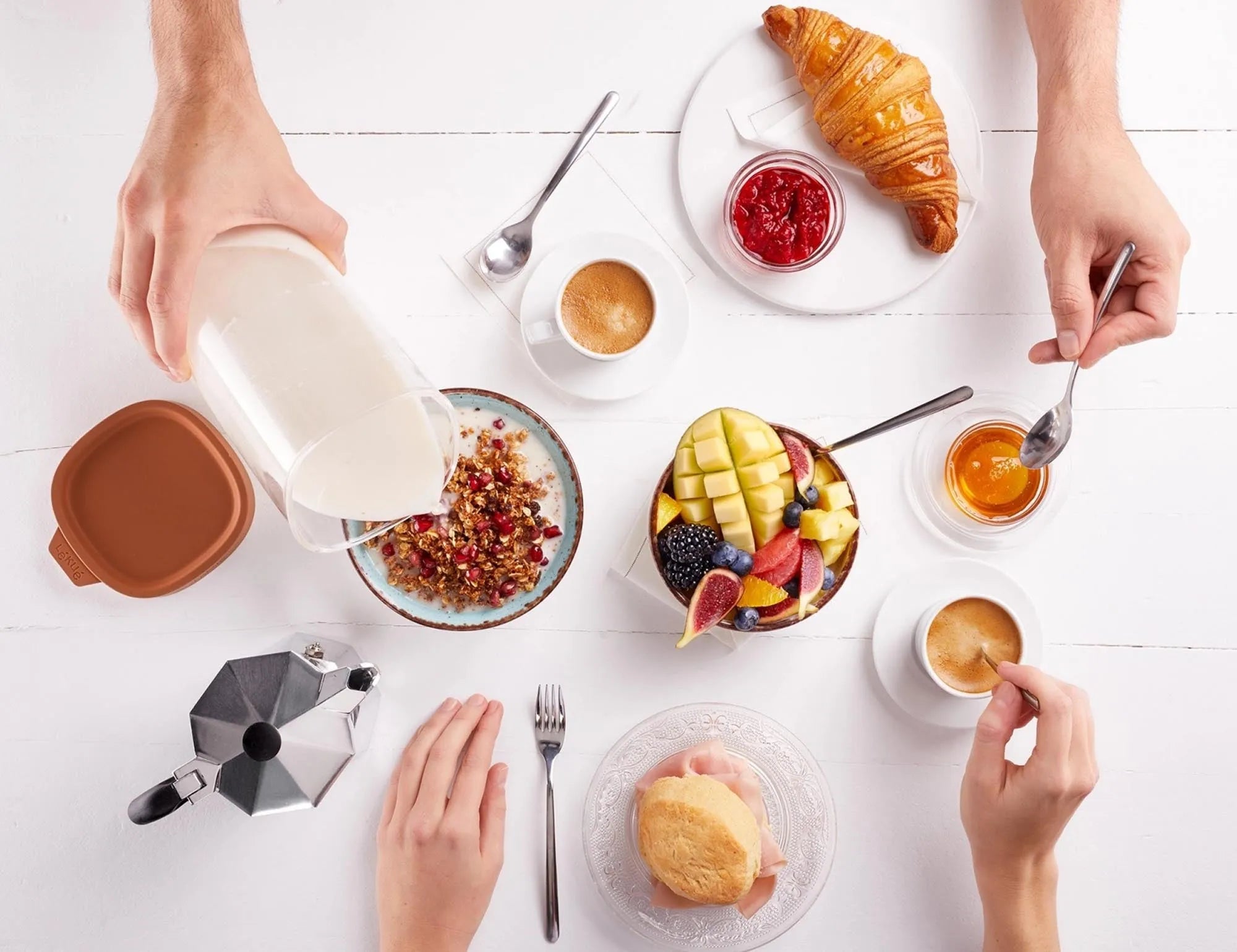 Veggie Drink Maker, 1000ml in  präsentiert im Onlineshop von KAQTU Design AG. Tasse ist von Lékué