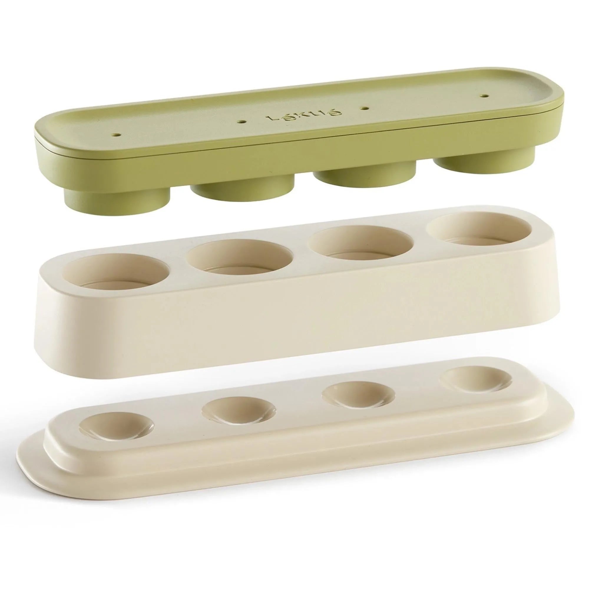 Veggie Balls Set in Grün/Grau präsentiert im Onlineshop von KAQTU Design AG. Backen ist von Lékué