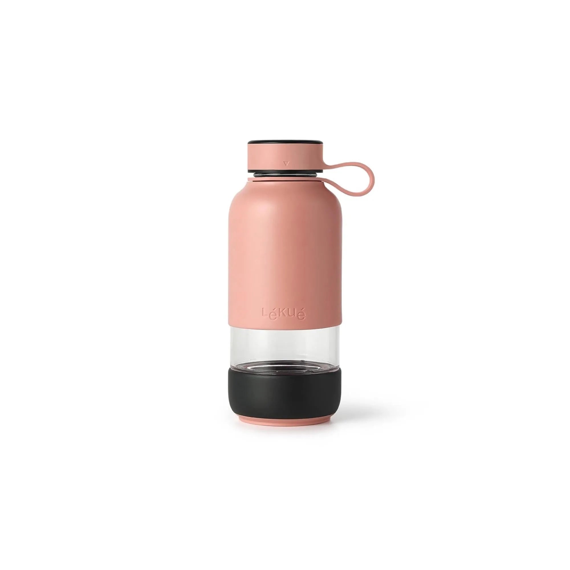 Trinkflasche to go lachs, 600ml, Trinkflasche, KAQTU Design