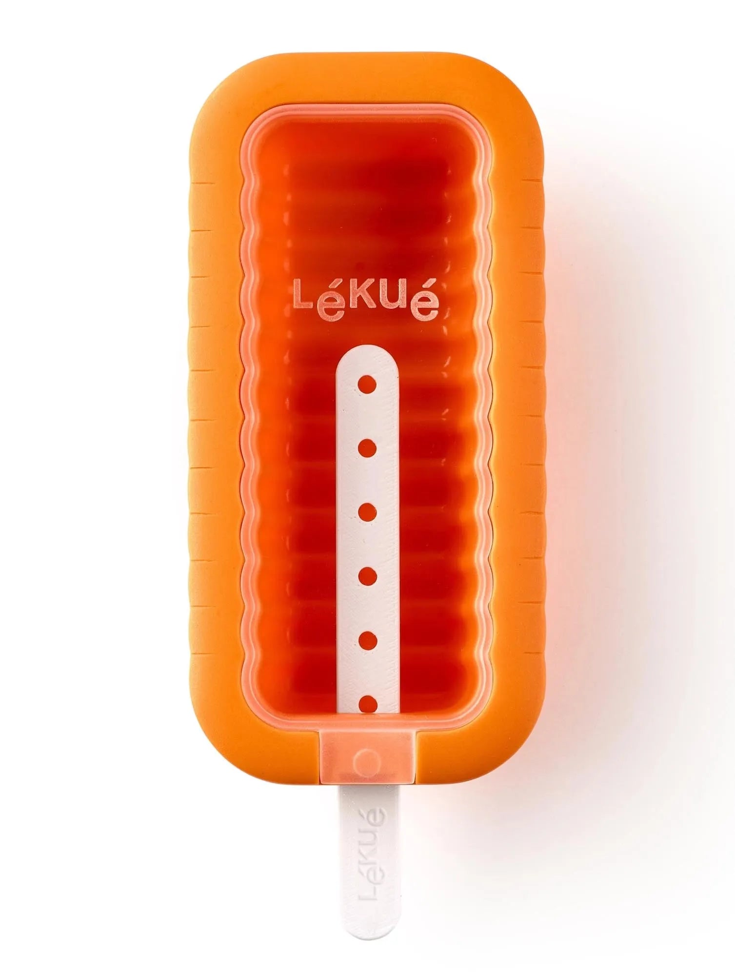 Eis am Stiel, Iconic Twister, orange in Orange präsentiert im Onlineshop von KAQTU Design AG. Küchenhelfer ist von Lékué