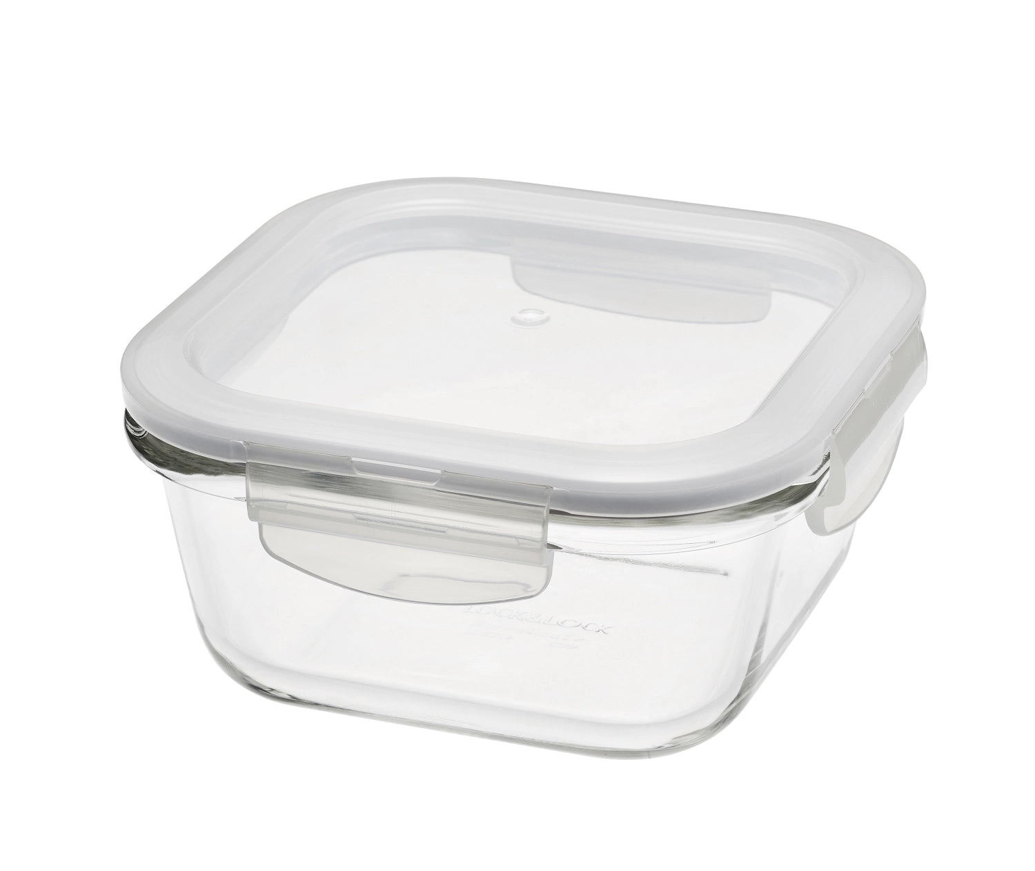 Ofenglas Behälter mit Deckel quadratisch 0.5lt