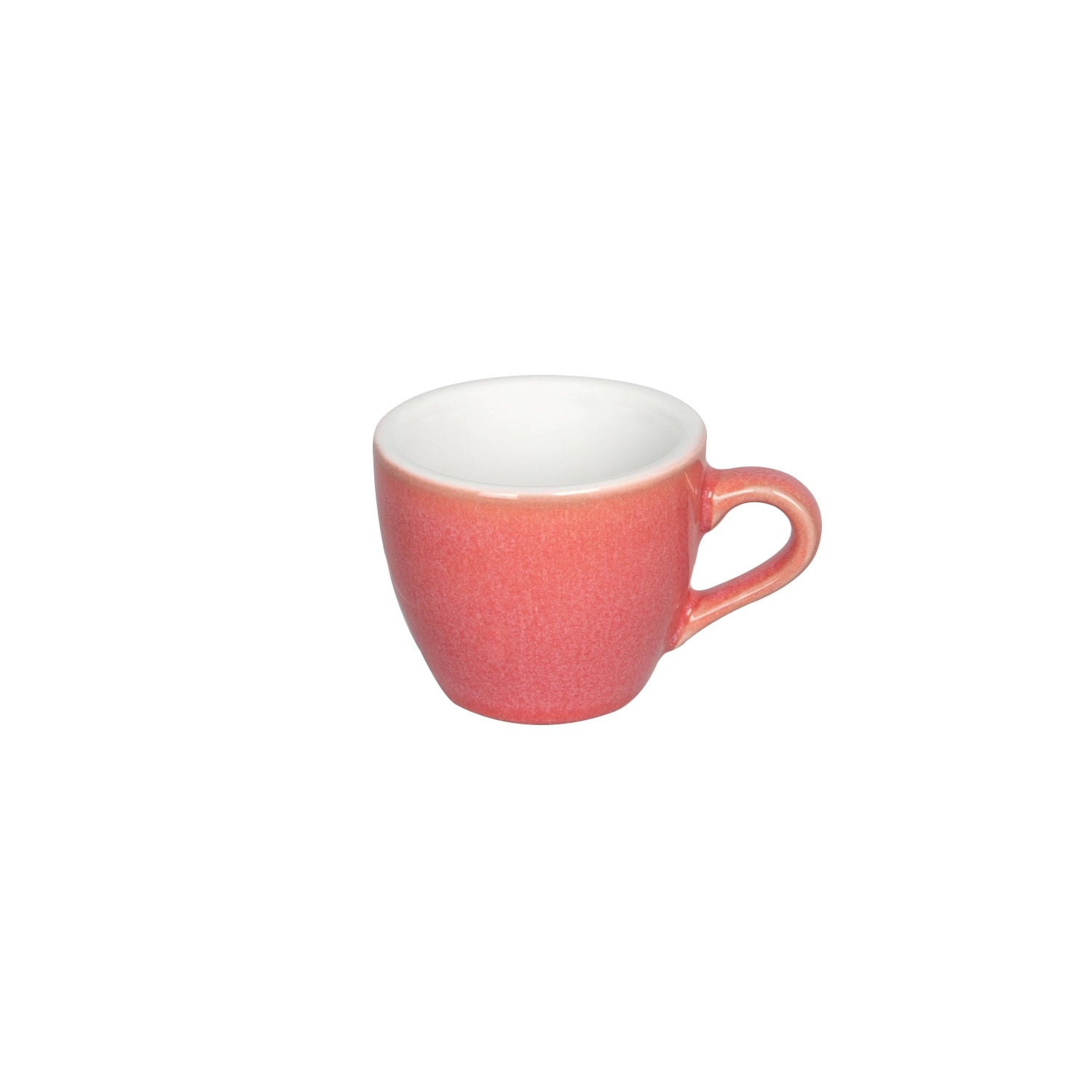 Stilvolle 80ml Egg Espresso Tasse von Loveramics, ideal für intensiven Espresso-Genuss, kombiniert modernes Design mit praktischer Handhabung.