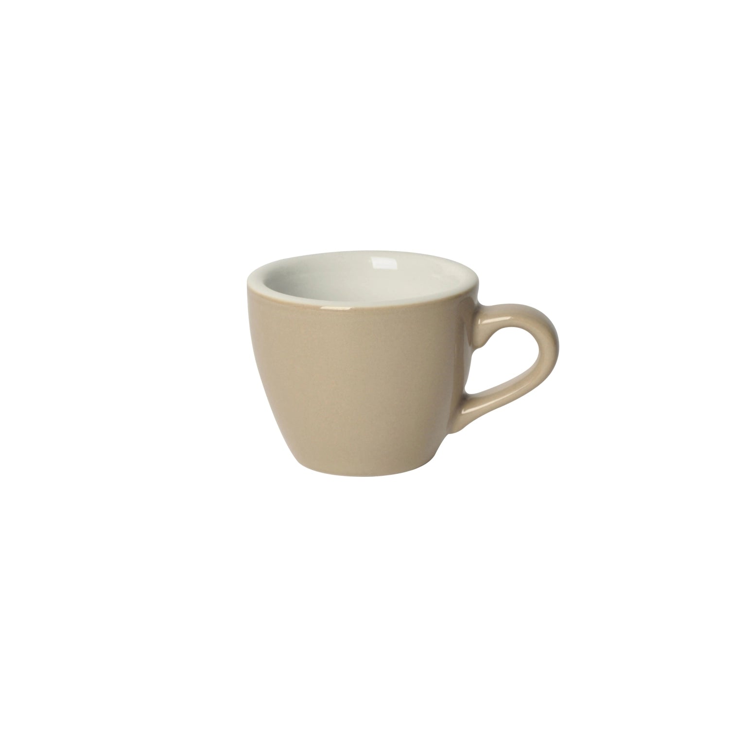 Stilvolle 80ml Egg Espresso Tasse von Loveramics, perfekt für aromatischen Espresso, vereint modernes Design und exzellente Verarbeitung.