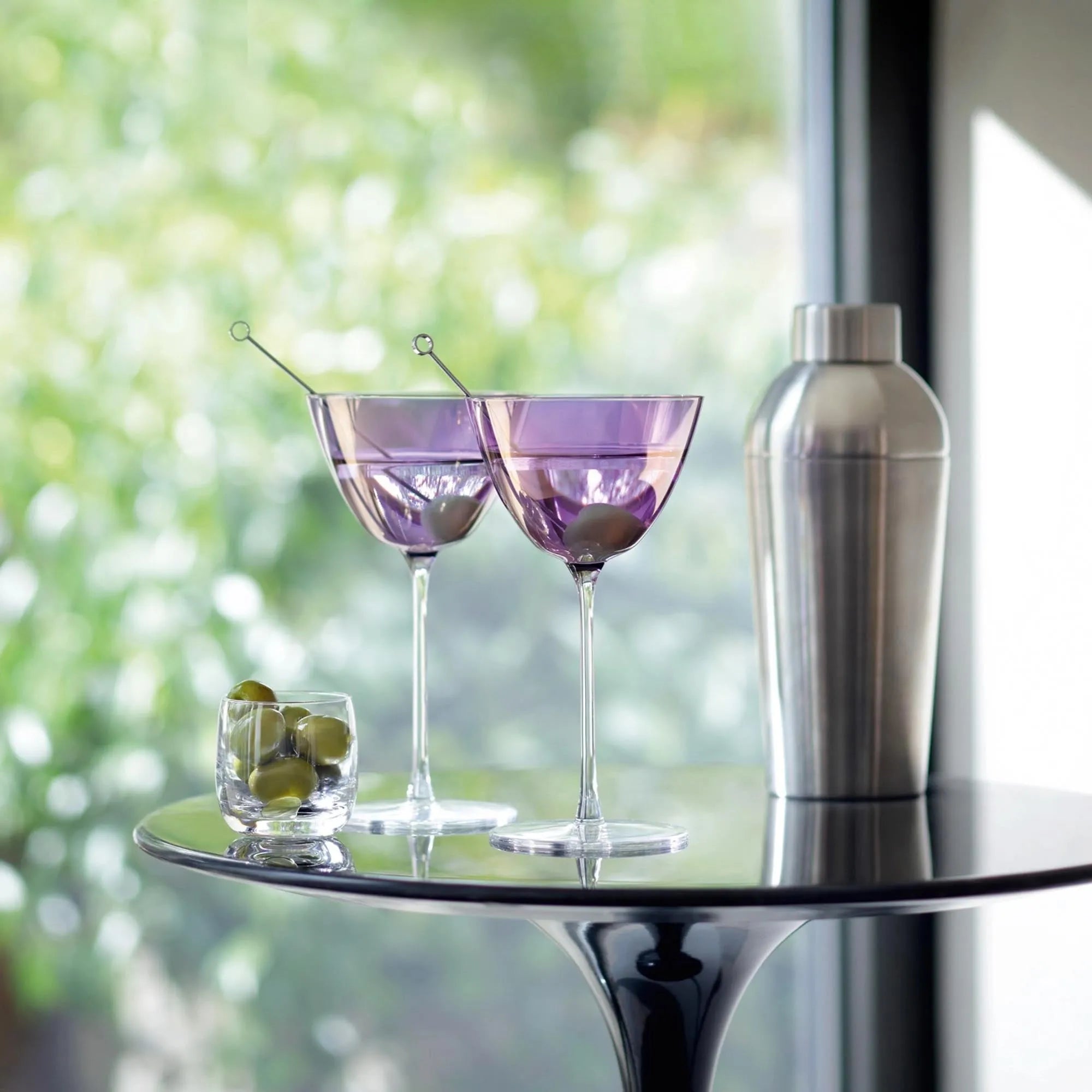 4er Set Aurora Martini Glas 195ml - KAQTU Design