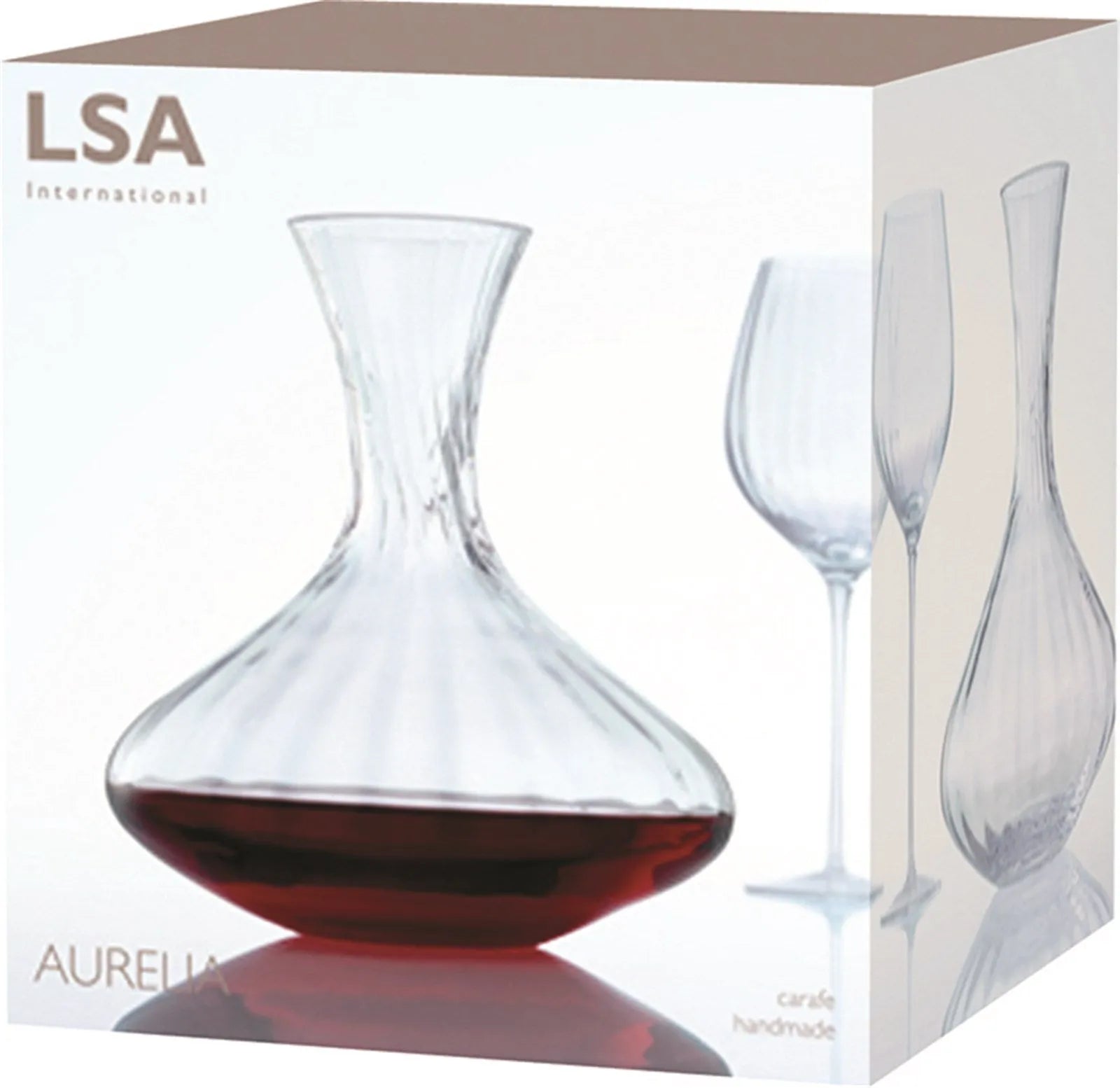 Aurelia Karaffe 1.8L - klare optik - KAQTU Design