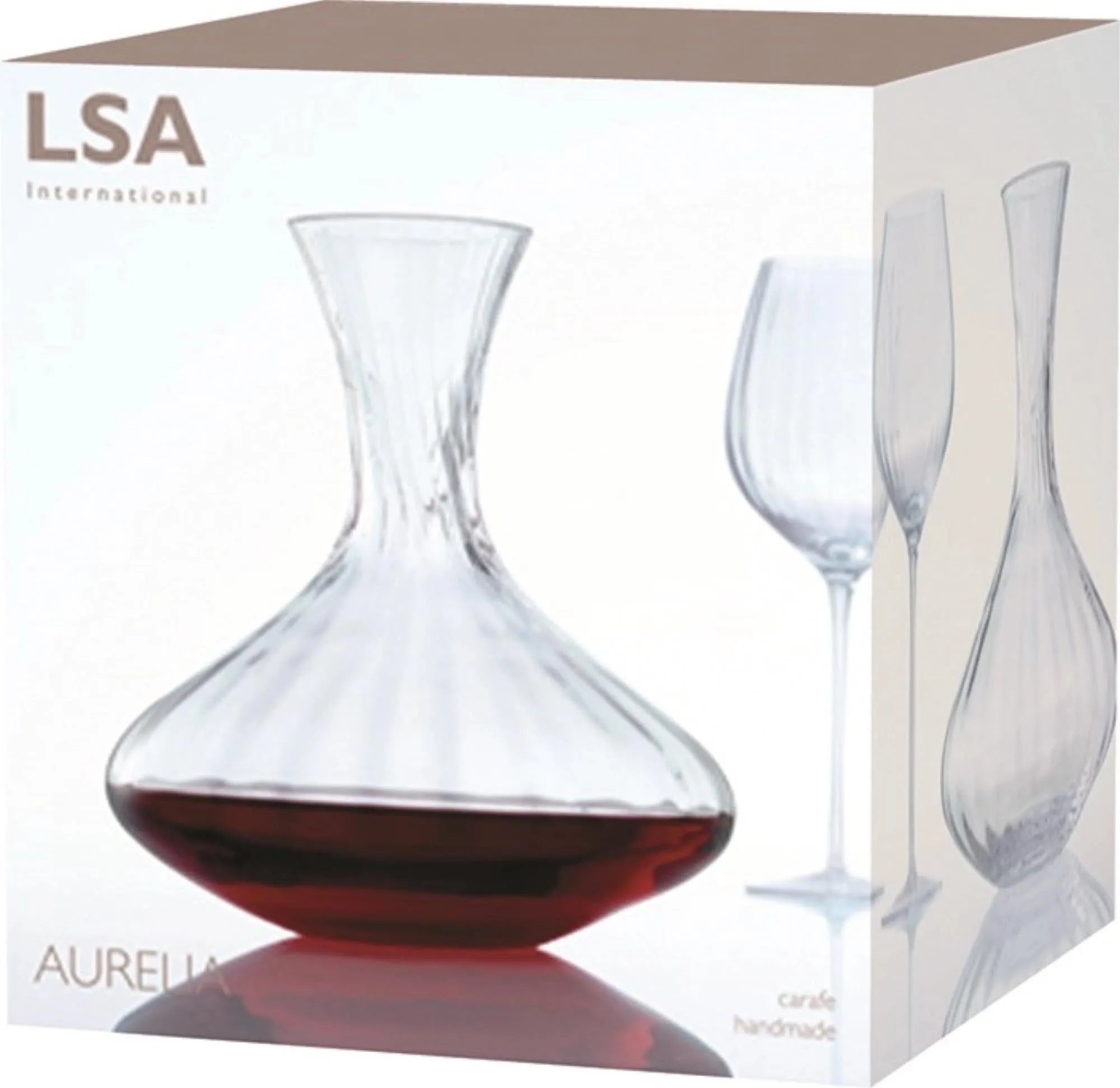 Aurelia Karaffe 1.8L - klare optik - KAQTU Design