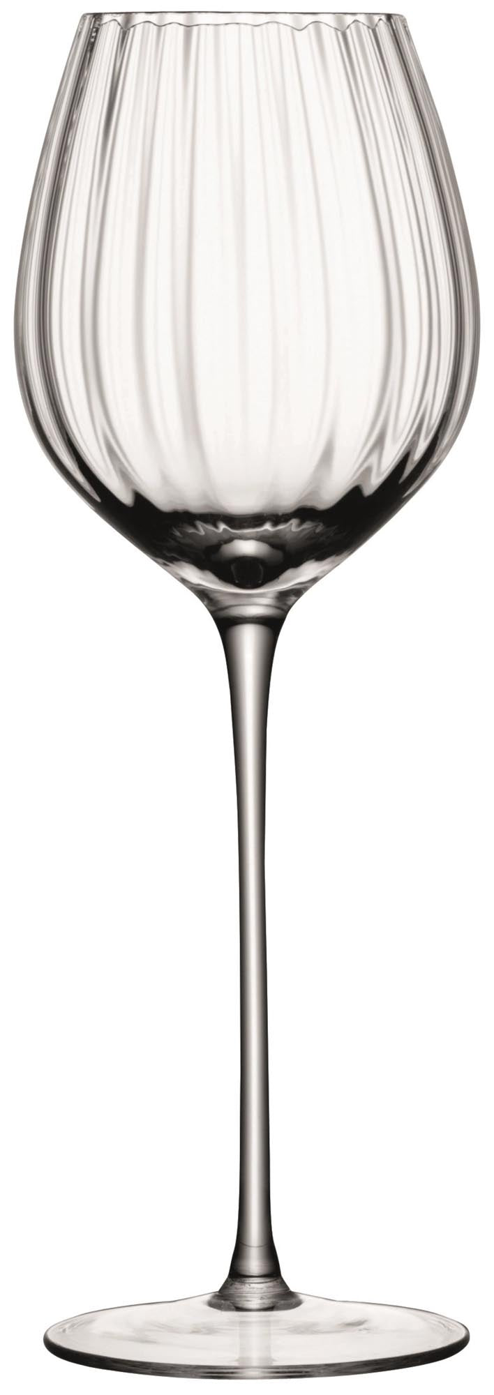 Elegantes 2er Set Aurelia Weissweingläser von LSA, 430ml, kristallklar, ideal für Weissweine, stilvoll und funktional.