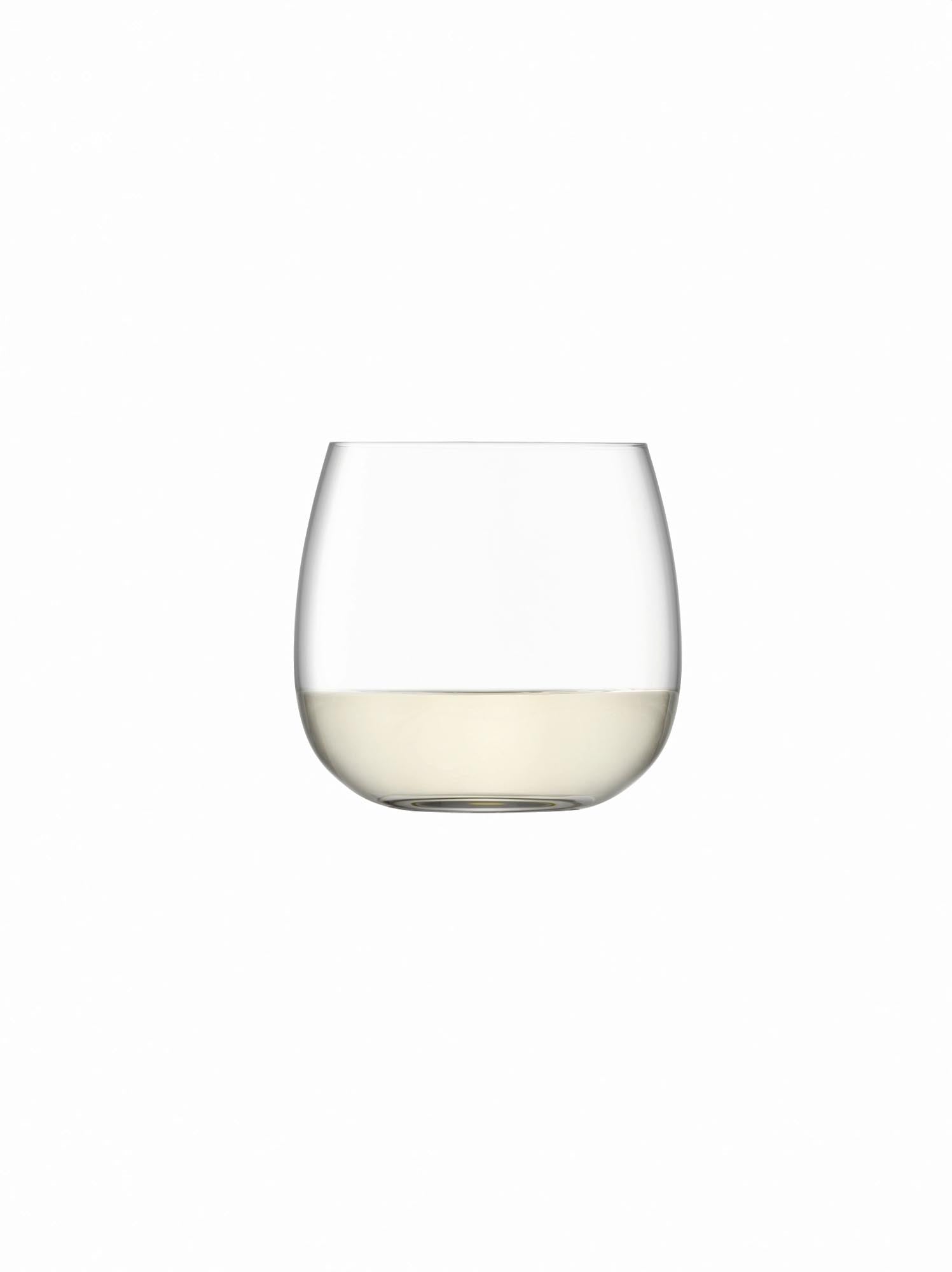 4er Set Borough Weinbecher 370ml Klar