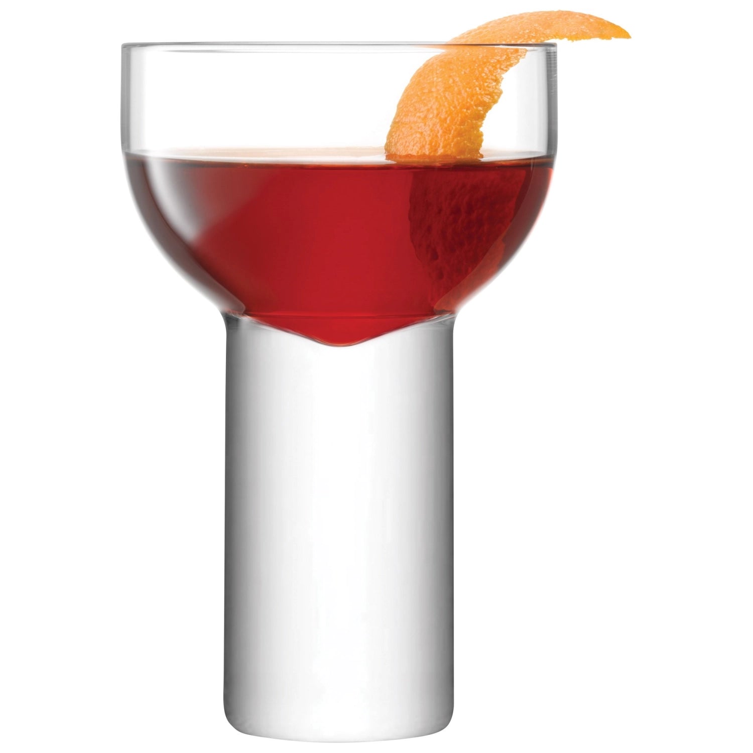 Elegantes 2er Set aus transparenten Boris Nick & Nora Gläsern (185 ml), ideal für stilvolles Trinken von Schnaps bei besonderen Anlässen.