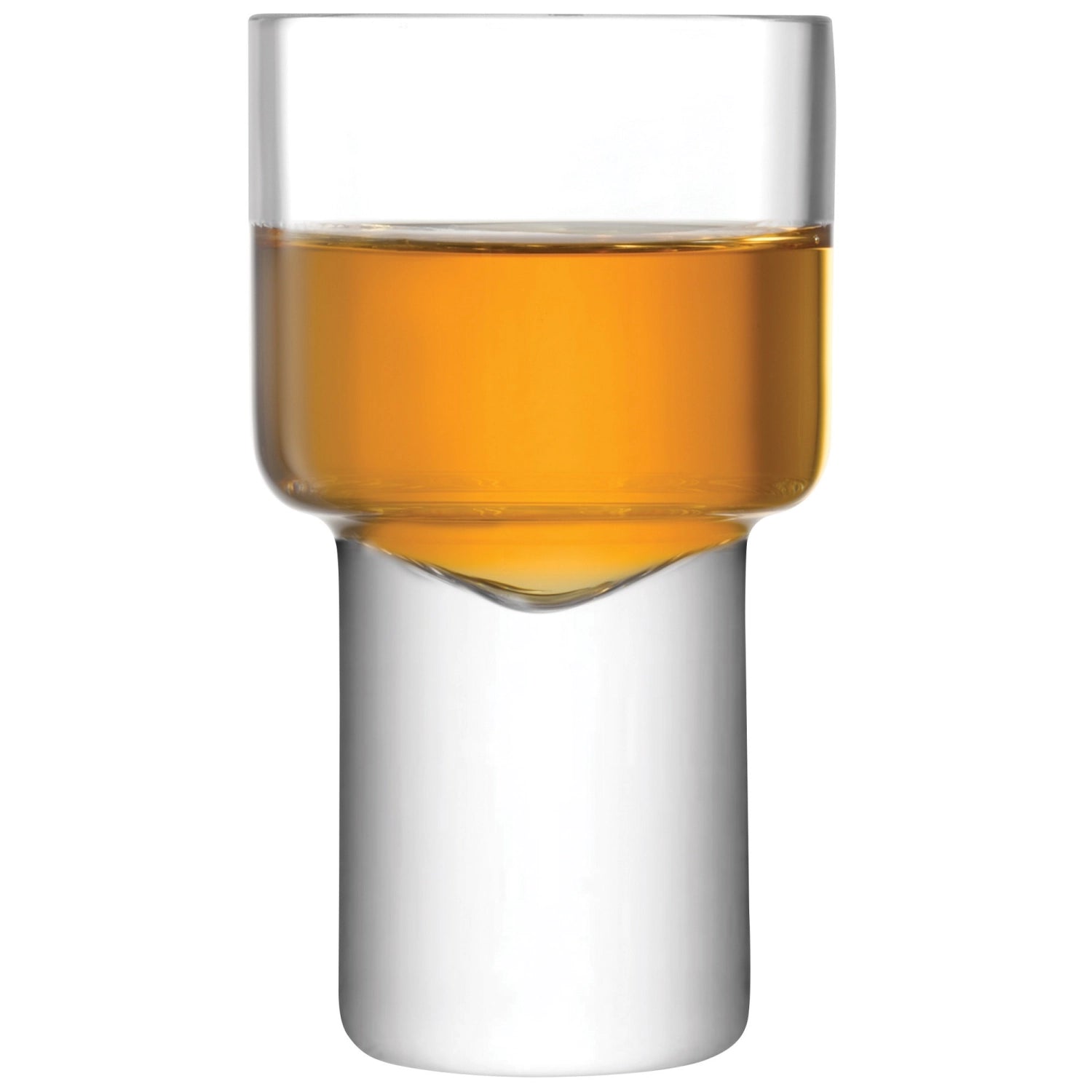 Elegantes 4er Set klarer Boris Digestif Gläser von LSA, ideal für stilvolle Anlässe und exquisite Schnäpse.