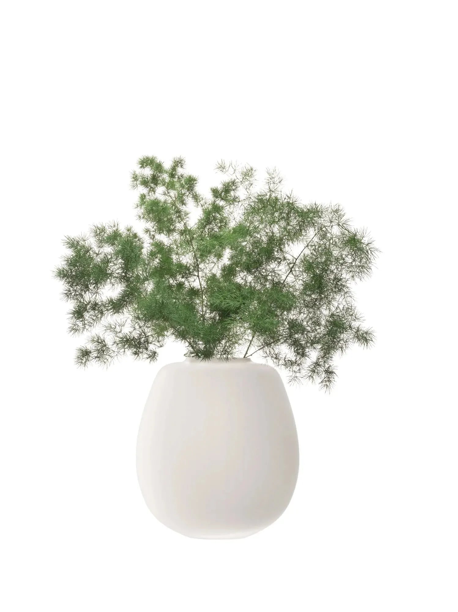 Boulder Vase H31cm von LSA: Mundgeblasenes Glas, einzigartiges Design mit Kalken Kette, perfekt für große Blumenarrangements.