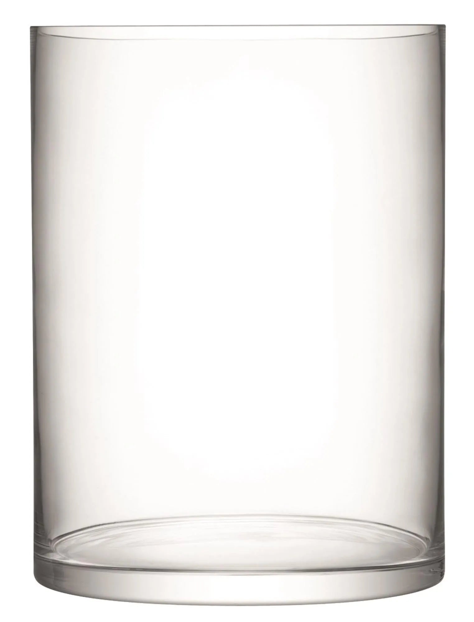 Eleganter LSA Column Vase Kerzenhalter: 40cm hoch, 30cm Ø, klares Glas, zeitlos, vielseitig, robust, für stilvolle Dekoration.