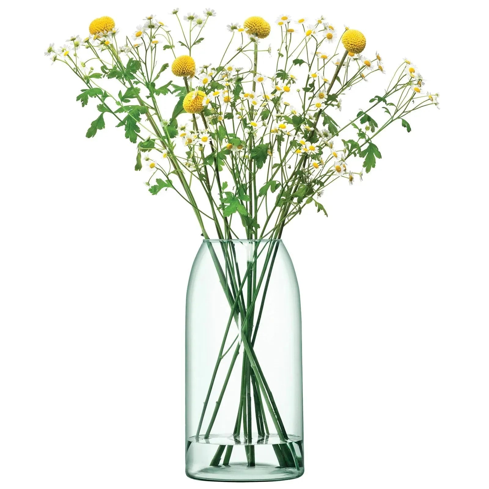 Stilvolle LSA Canopy Vase 32cm, aus recyceltem Glas gefertigt.