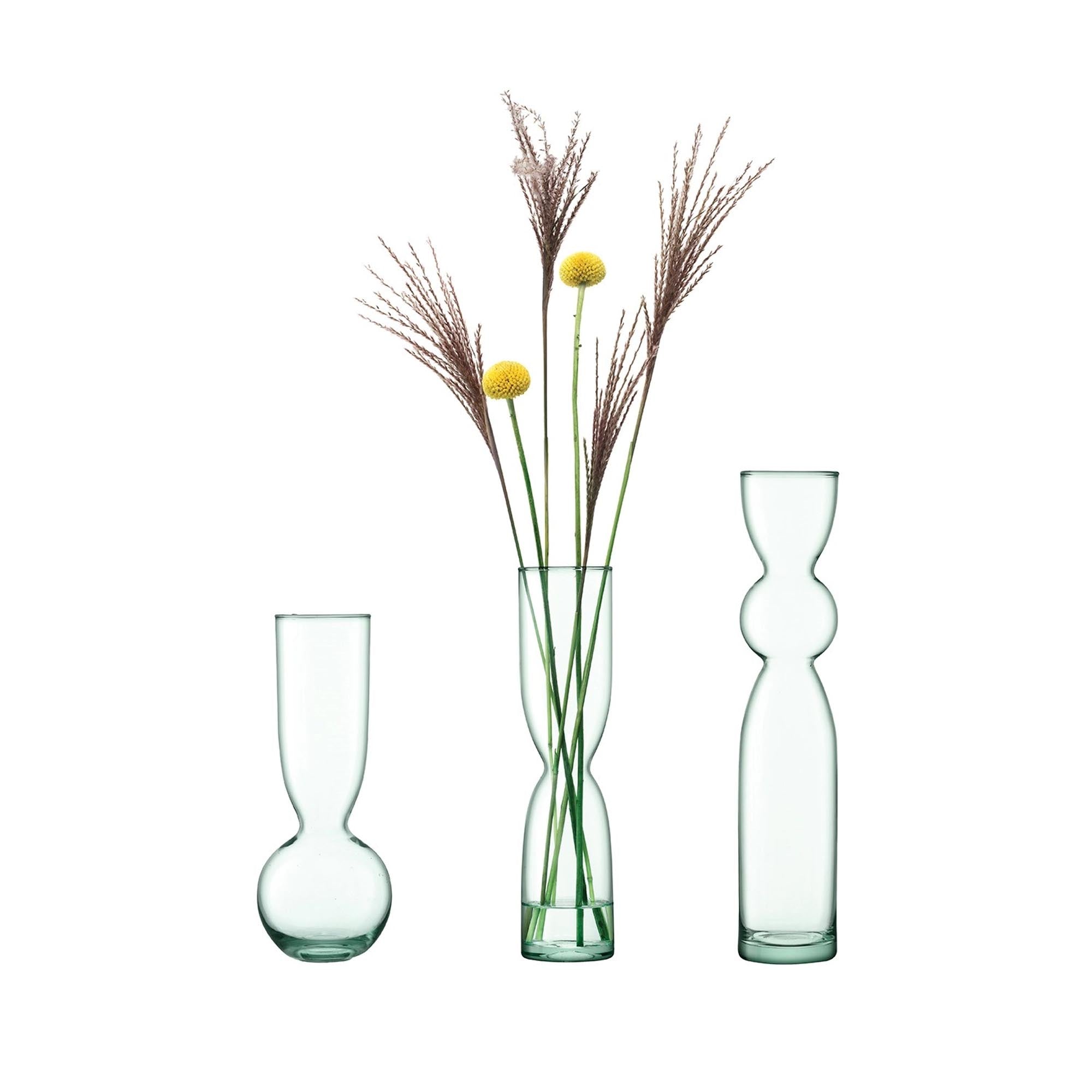 Canopy Trio Vase Set H25cm H30cm H35cm Recy. optics