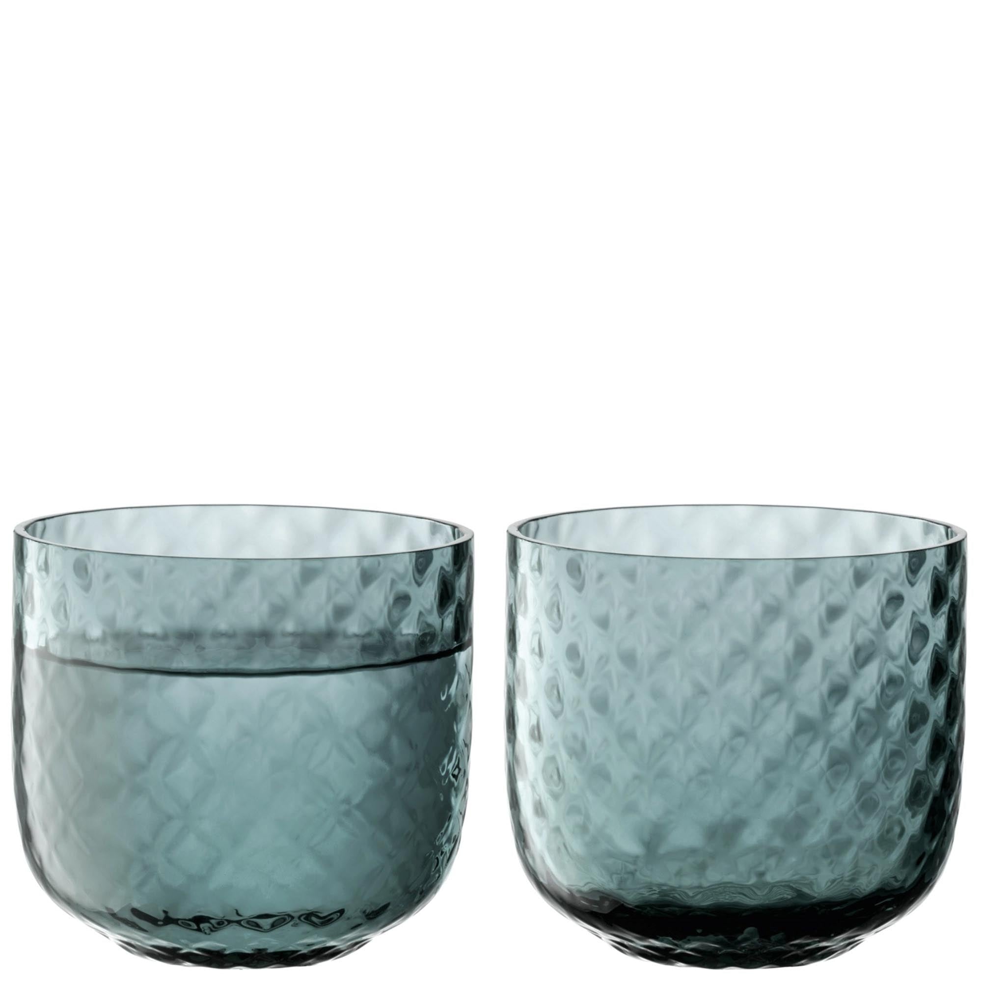 Exklusives 2er Set LSA Dapple Becher 300ml für edle Tischkultur.